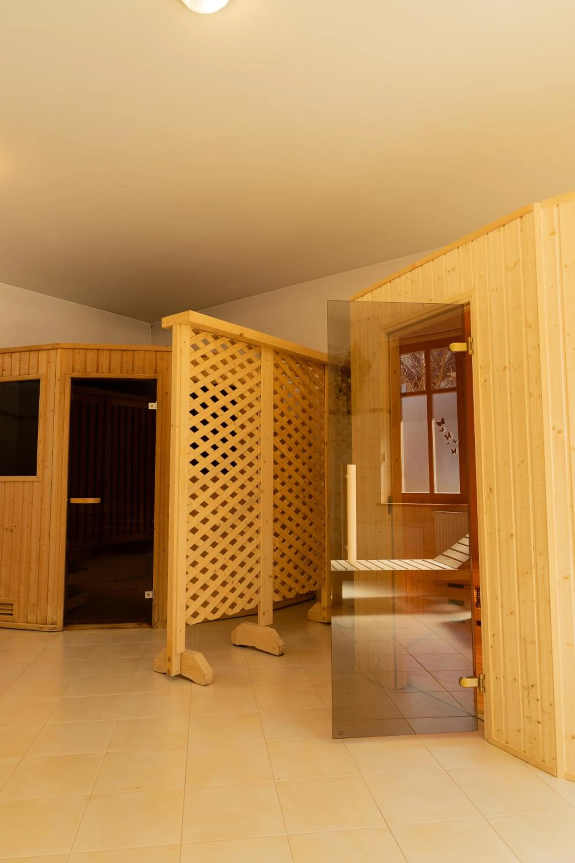 Sauna in Aparthotel Bellamonte