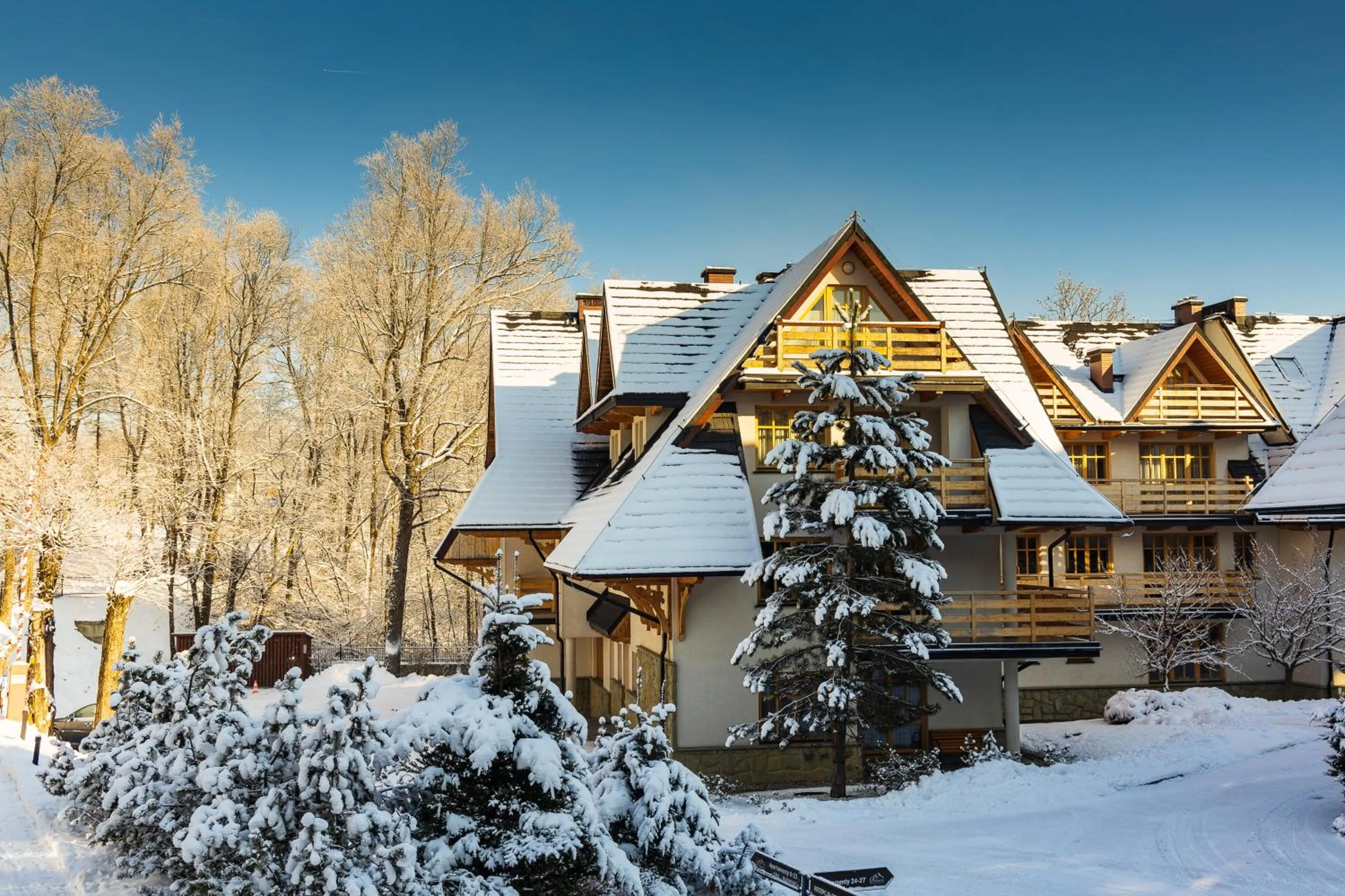 Property building in Aparthotel Bellamonte