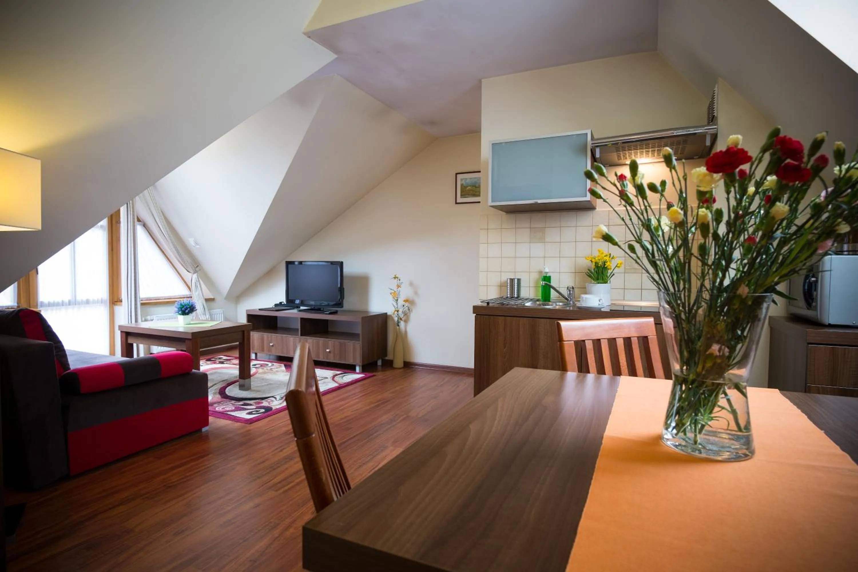 Living room in Aparthotel Bellamonte