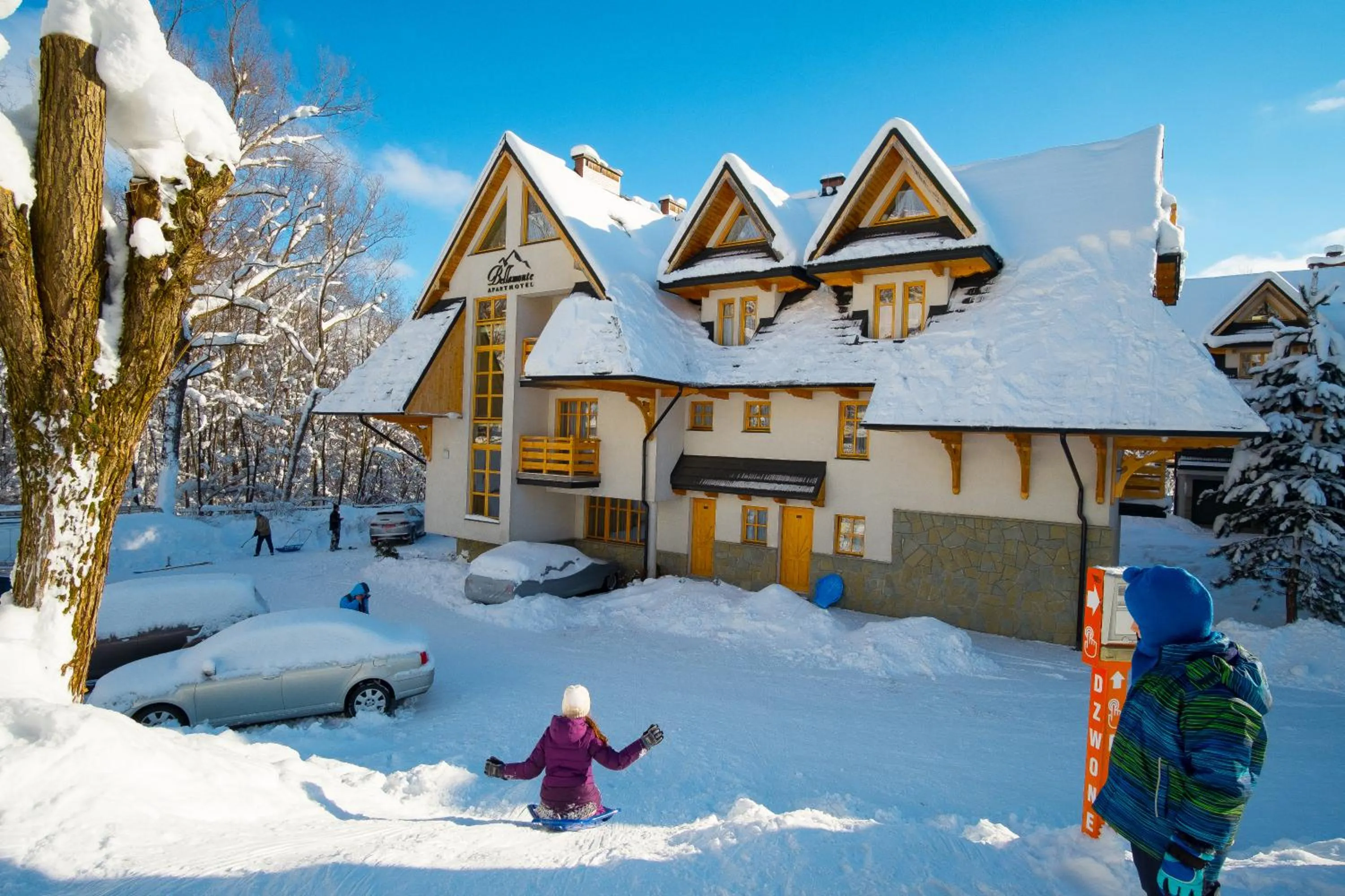 Property building in Aparthotel Bellamonte