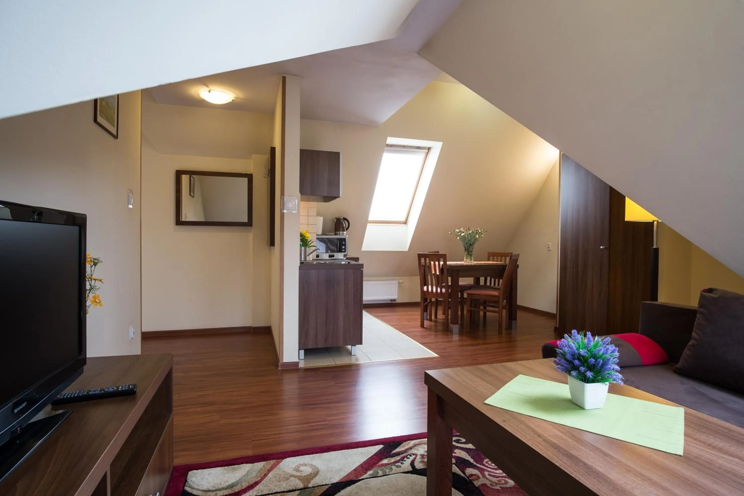 Living room in Aparthotel Bellamonte