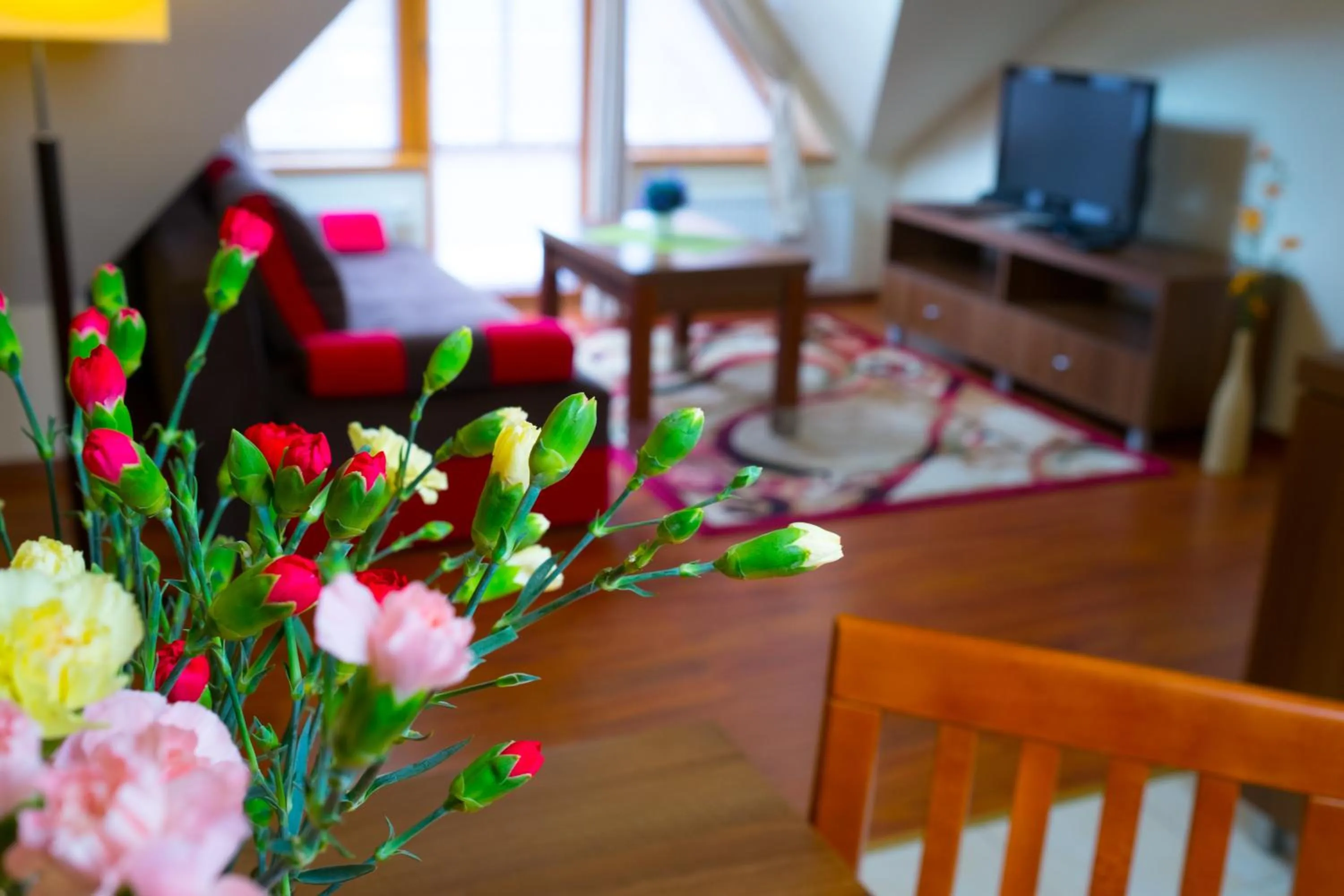 Living room in Aparthotel Bellamonte