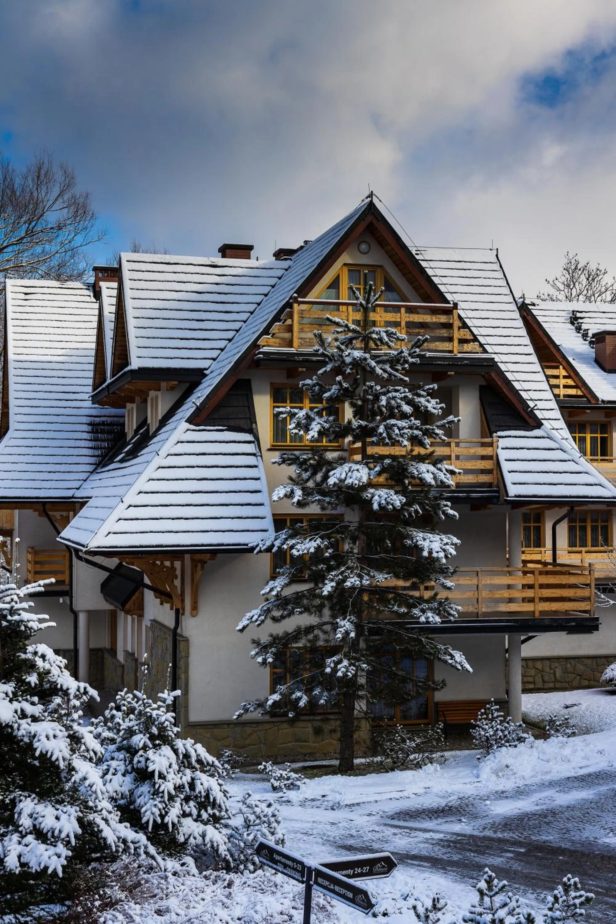 Property building in Aparthotel Bellamonte