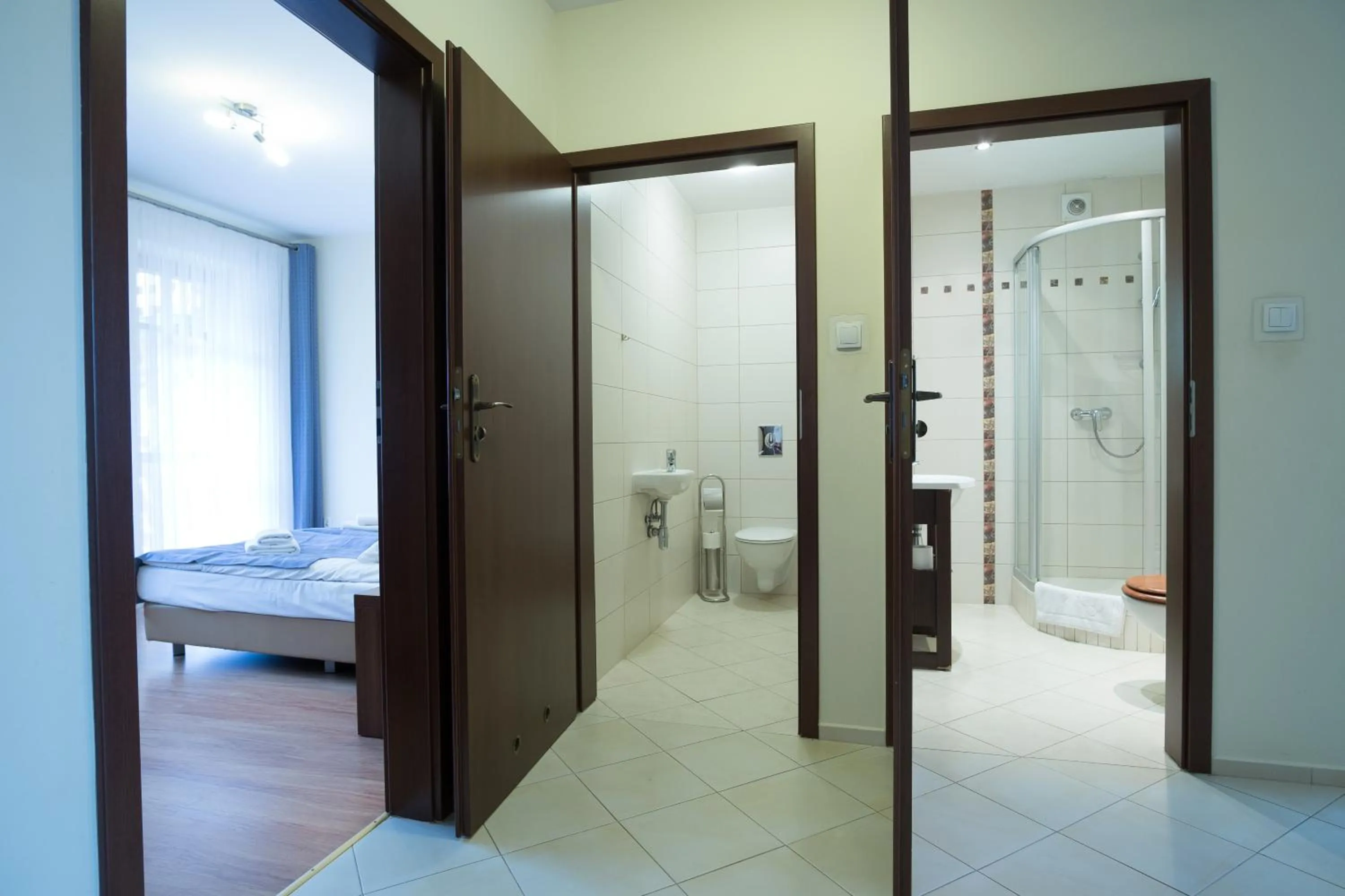 Bathroom in Aparthotel Bellamonte