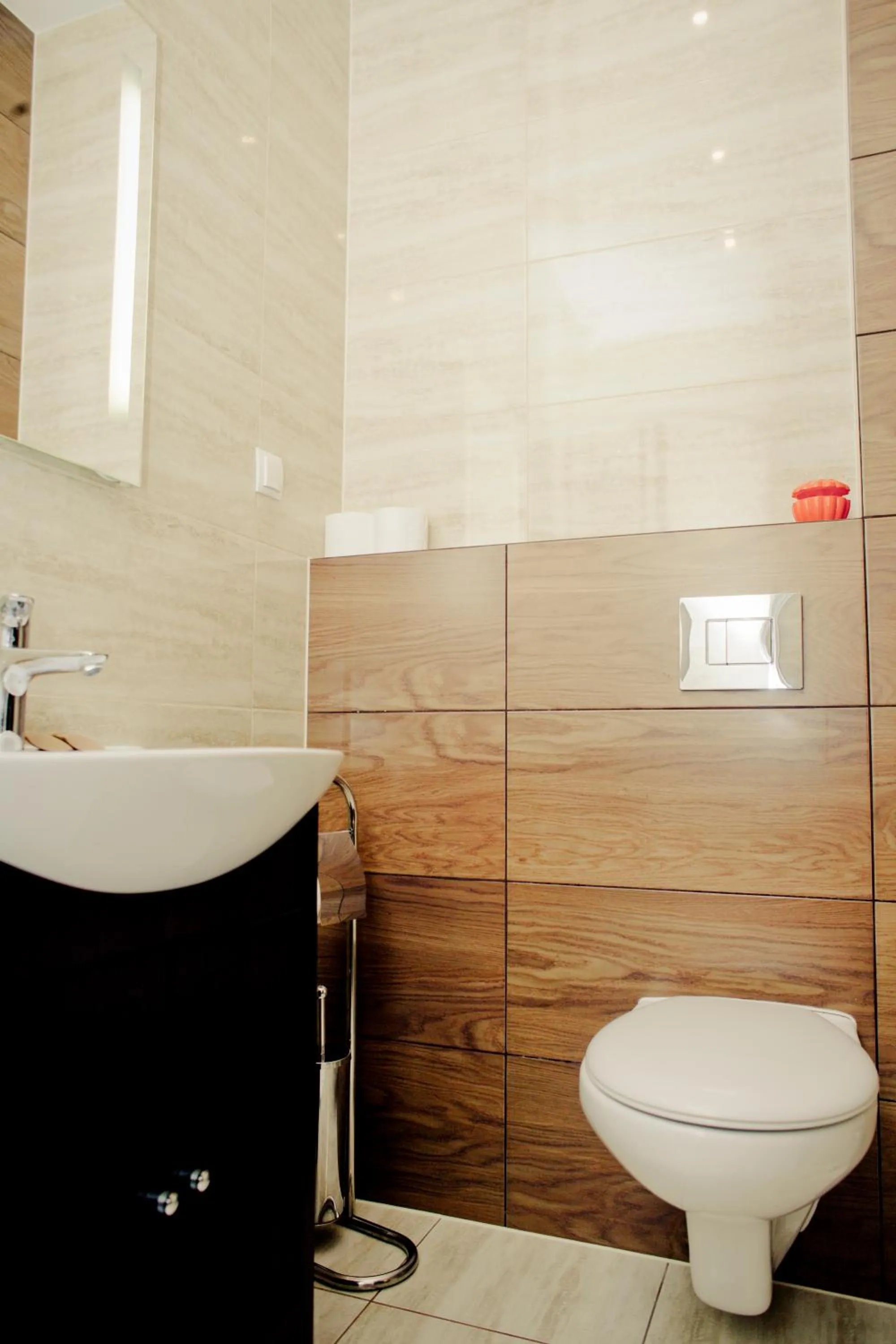 Bathroom in Aparthotel Bellamonte