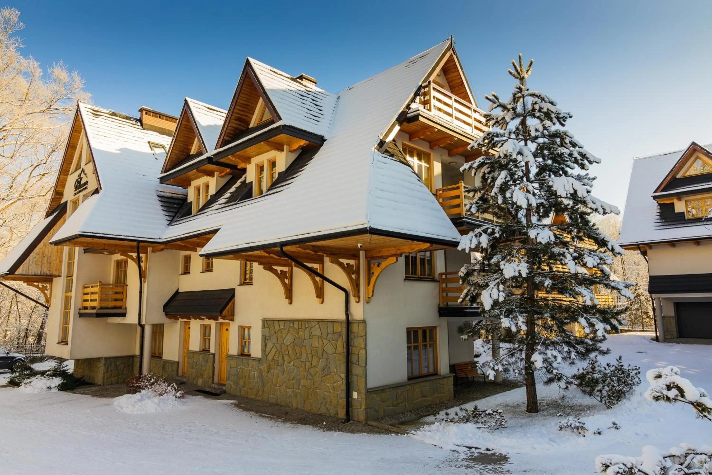 Property building in Aparthotel Bellamonte