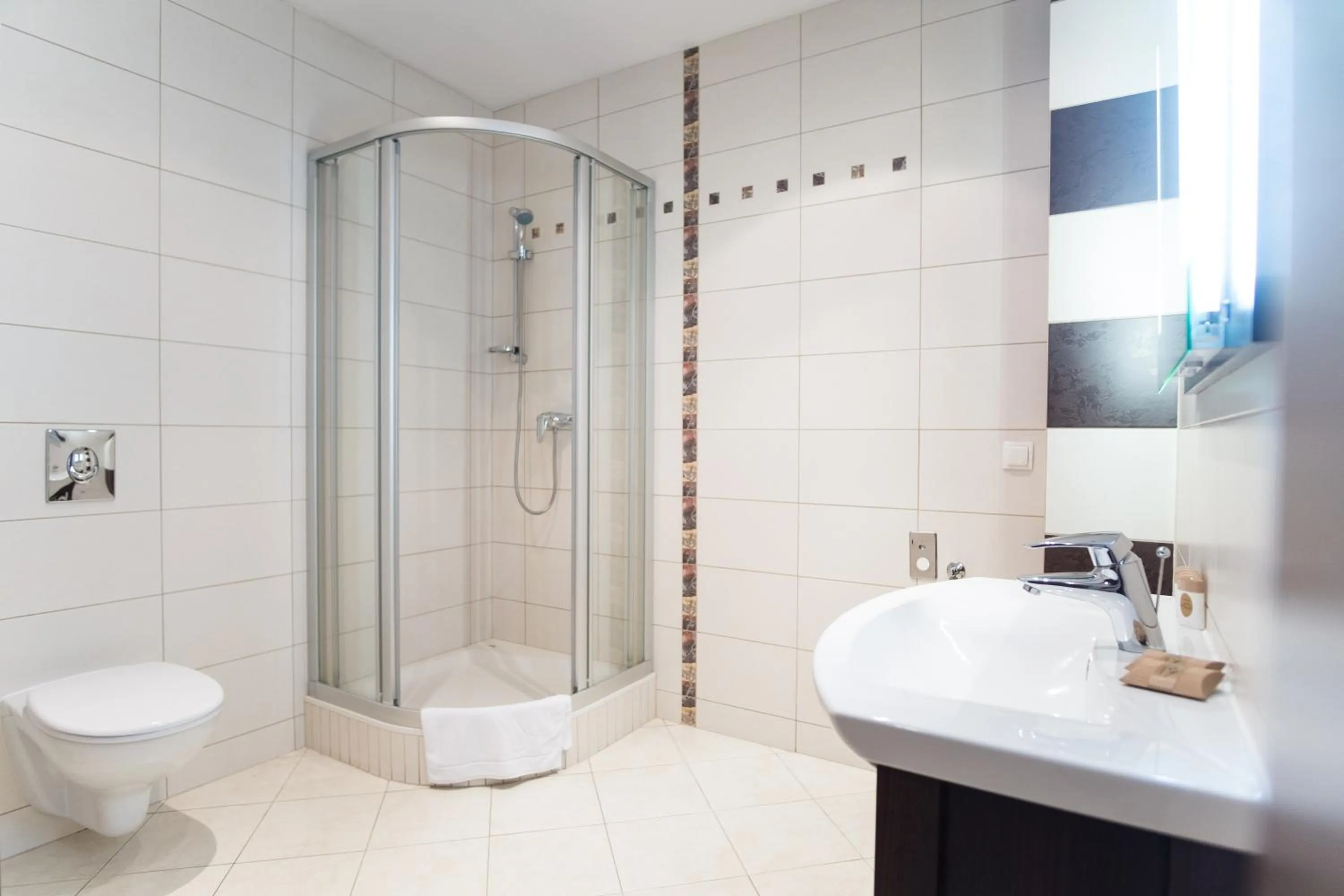 Shower in Aparthotel Bellamonte