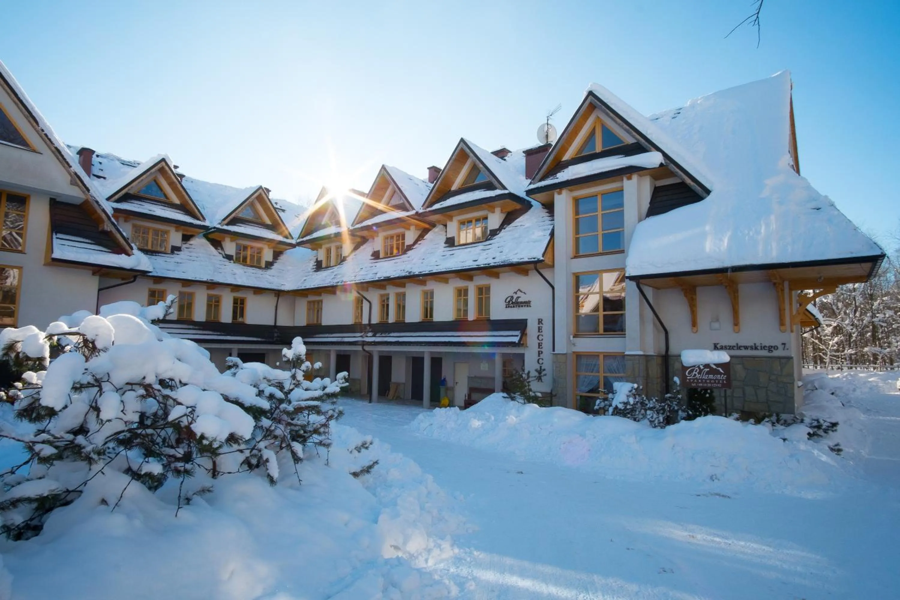 Property building in Aparthotel Bellamonte