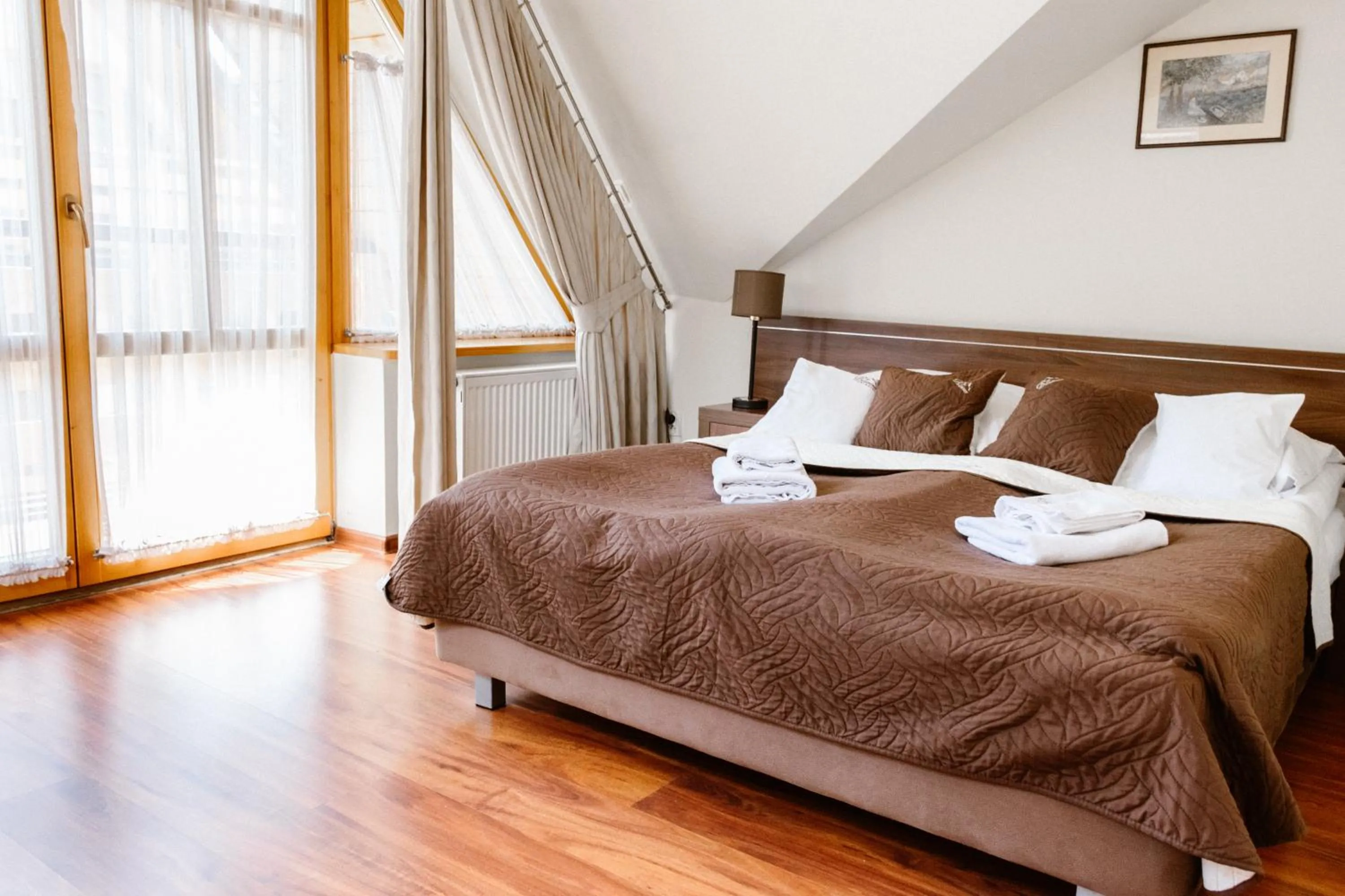 Bed in Aparthotel Bellamonte