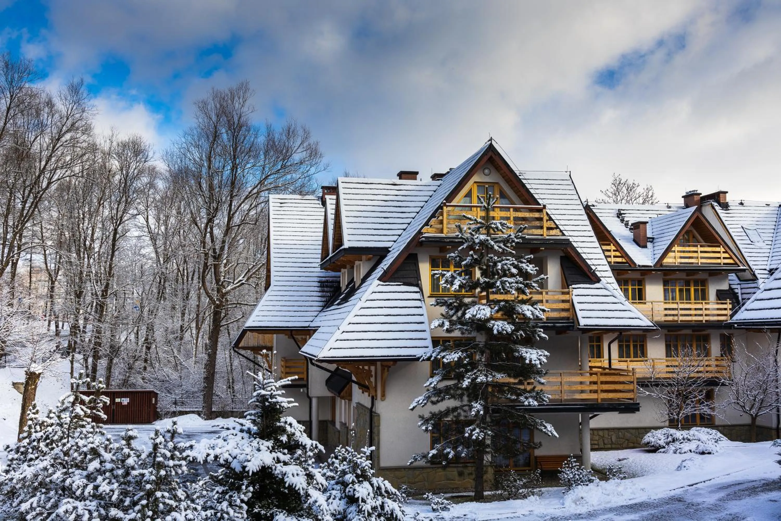 Property building in Aparthotel Bellamonte