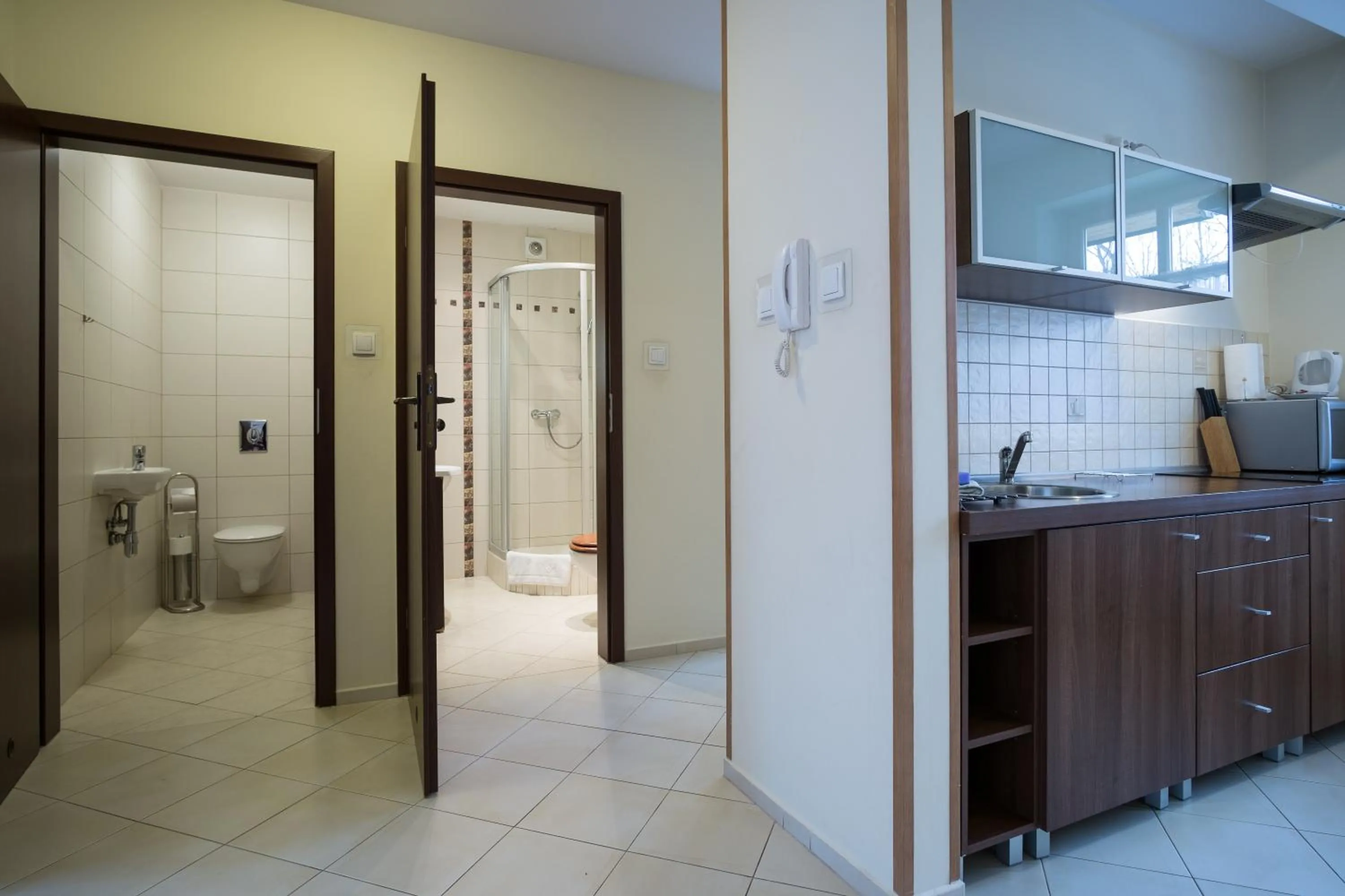 Bathroom in Aparthotel Bellamonte