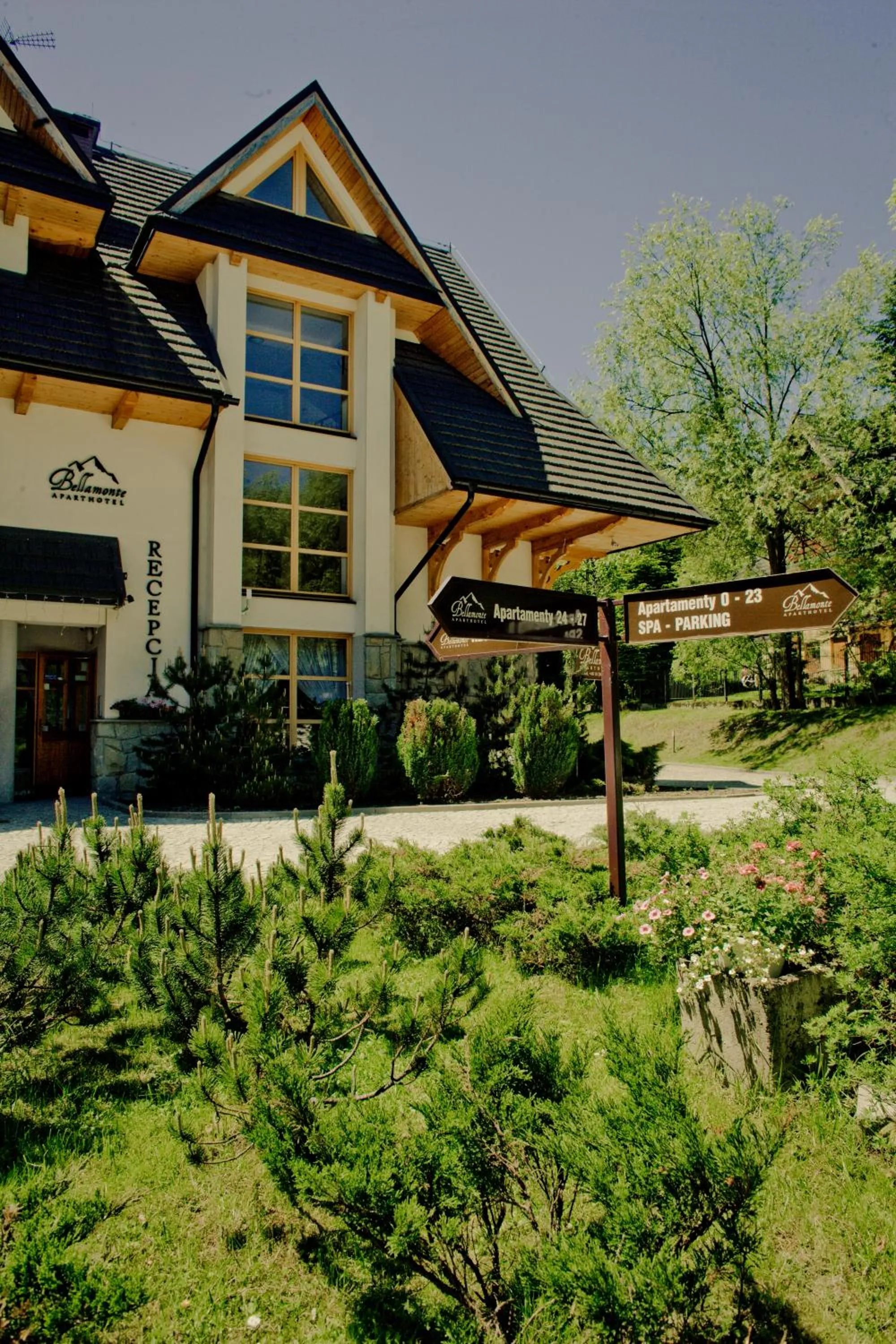 Property building in Aparthotel Bellamonte