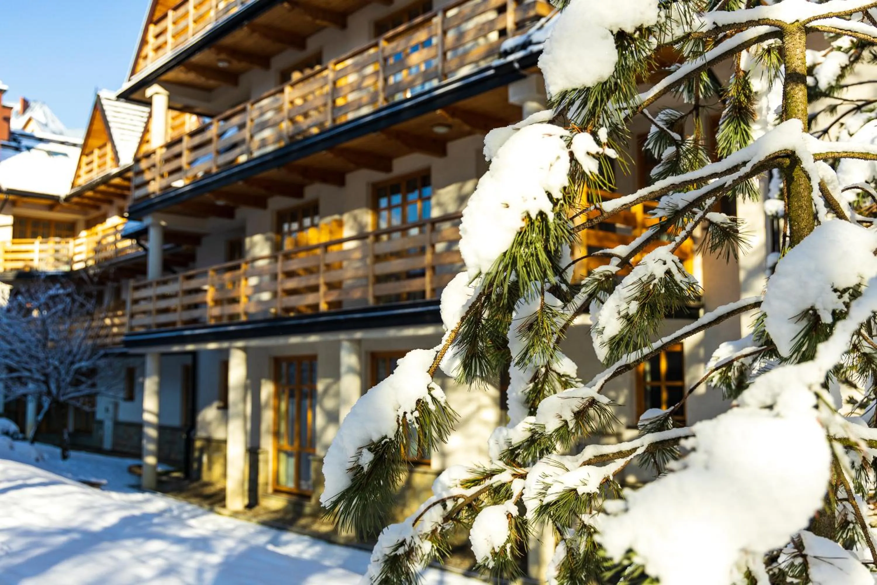 Property building in Aparthotel Bellamonte