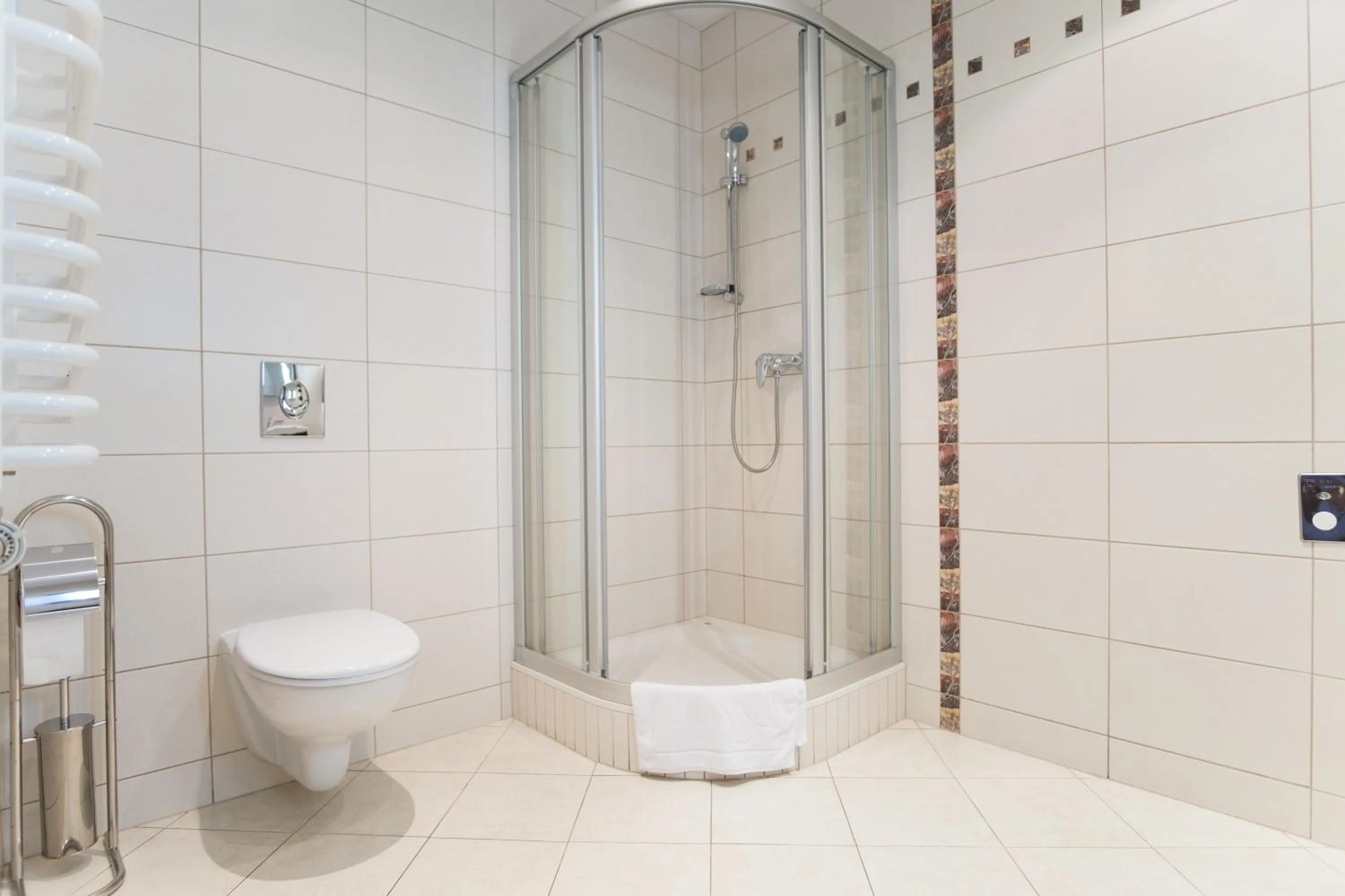 Shower in Aparthotel Bellamonte