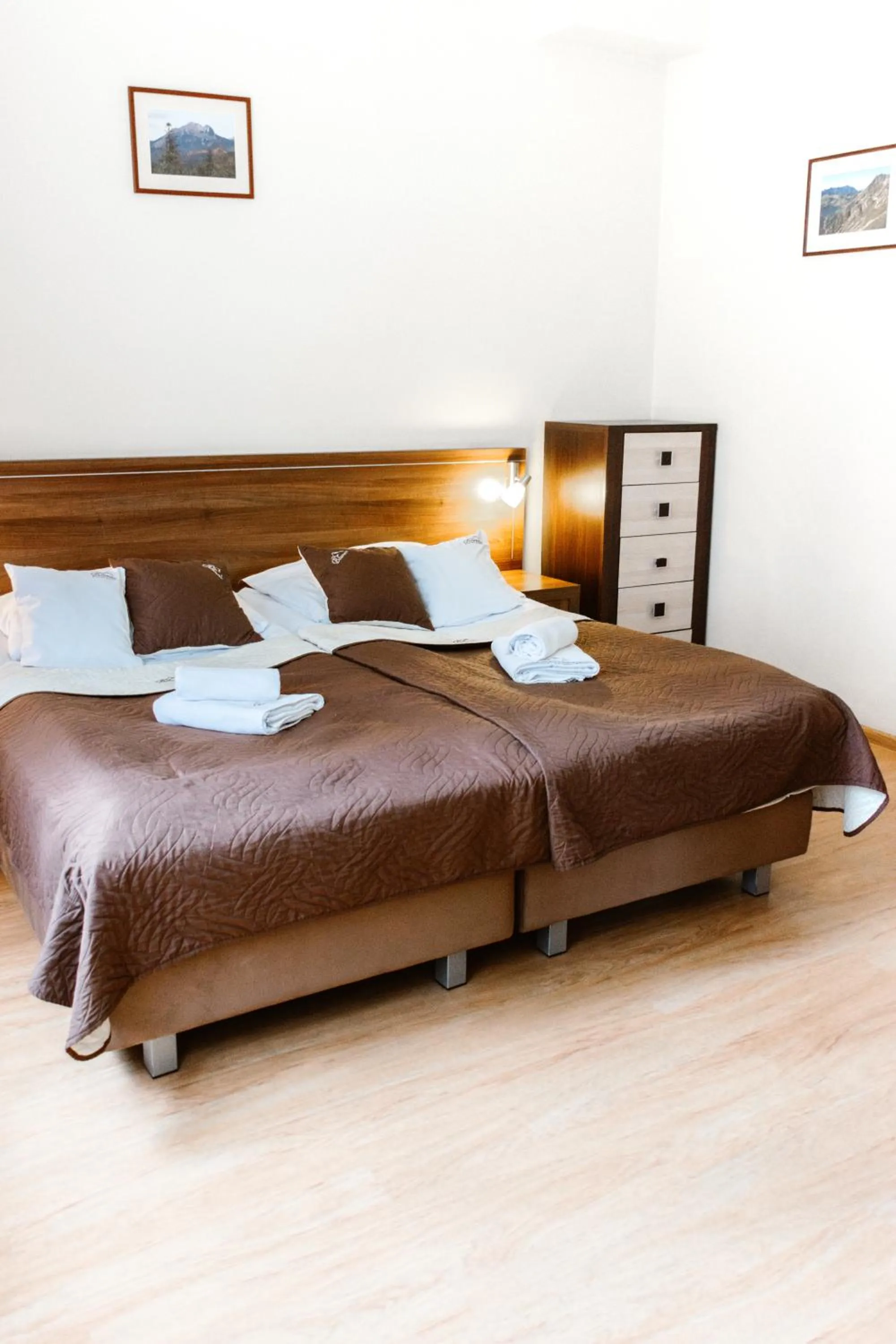 Bed in Aparthotel Bellamonte