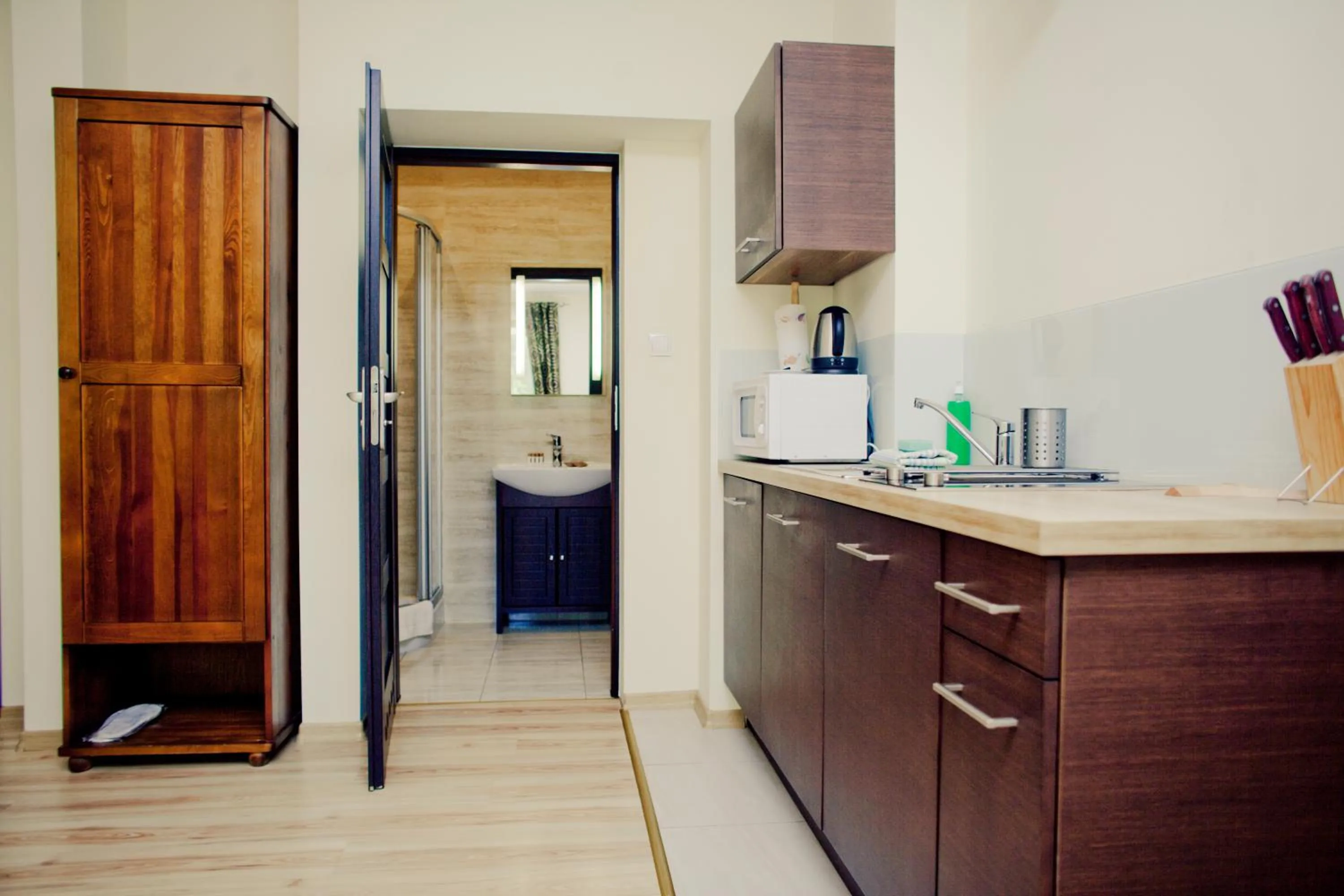 Bathroom in Aparthotel Bellamonte