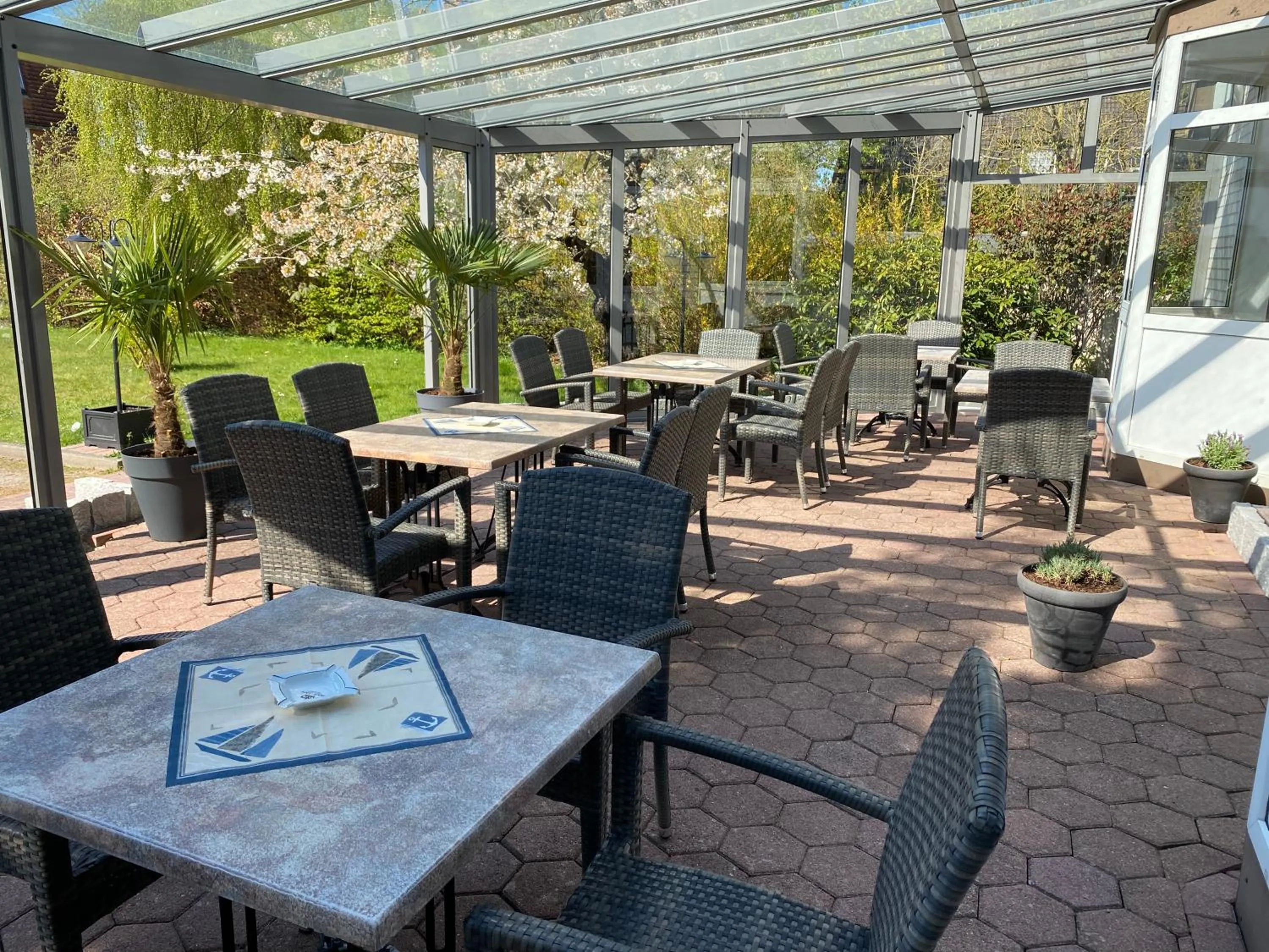Seating area in Hotel Seemeile