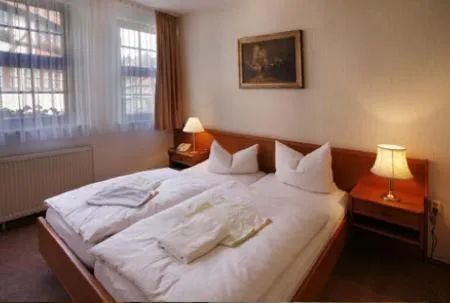 Bed in Hotel Zum Kanzler