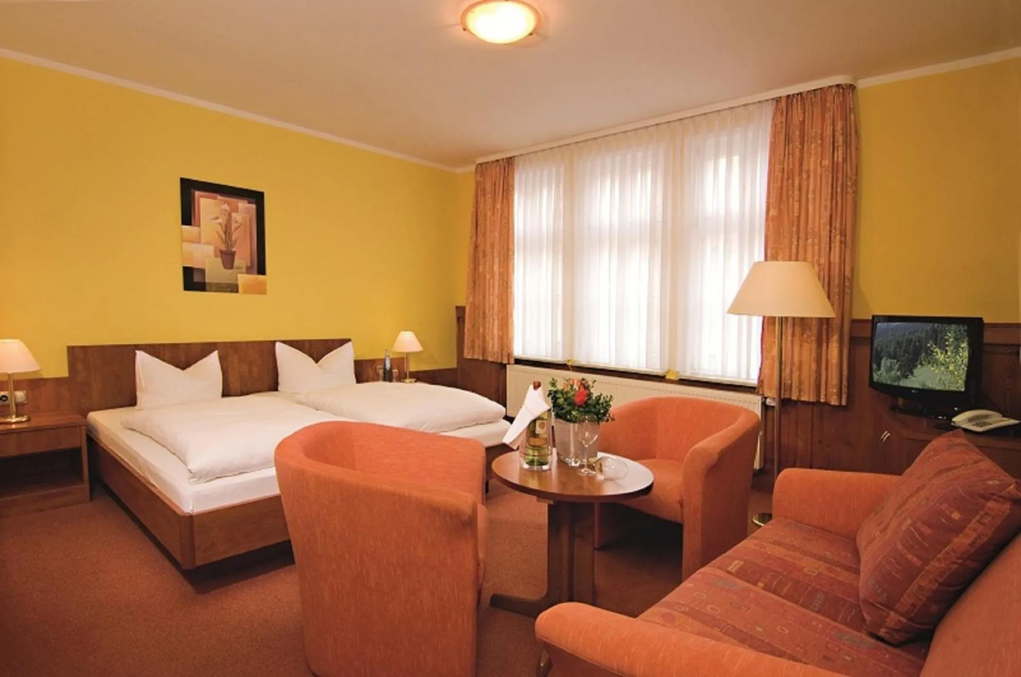 TV and multimedia, Bed in Hotel Zum Kanzler