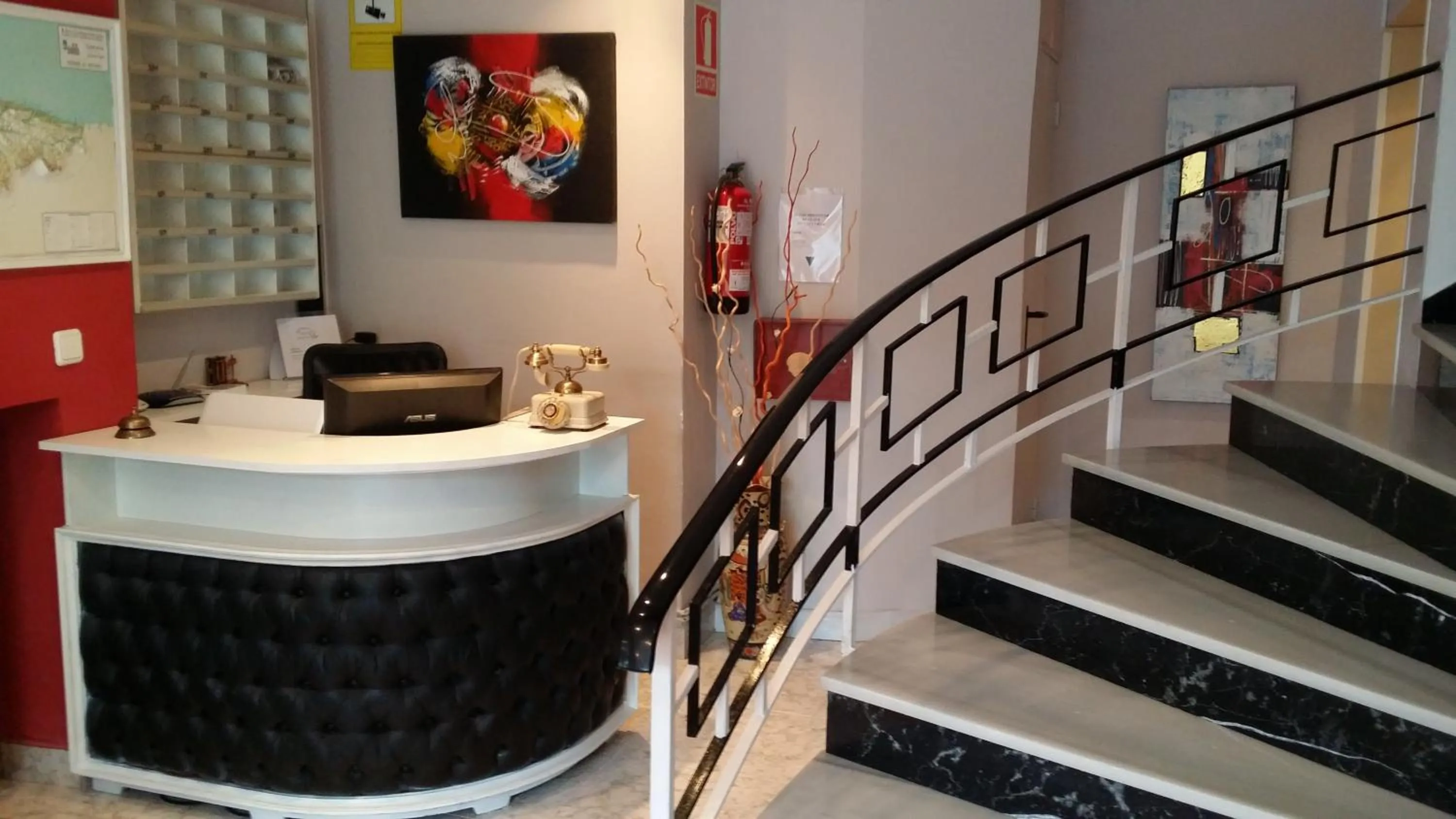 Lobby or reception in Hotel La Isla