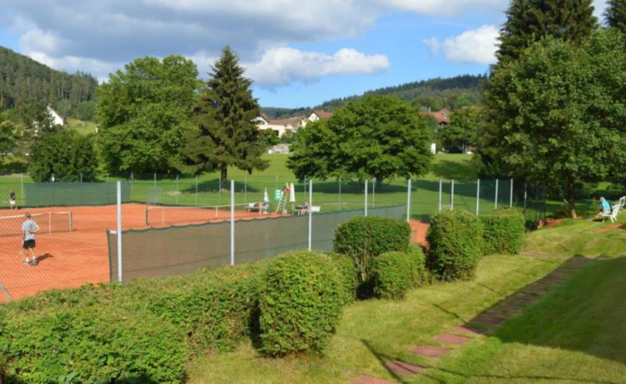 Tennis court in Nashira Kurpark Hotel