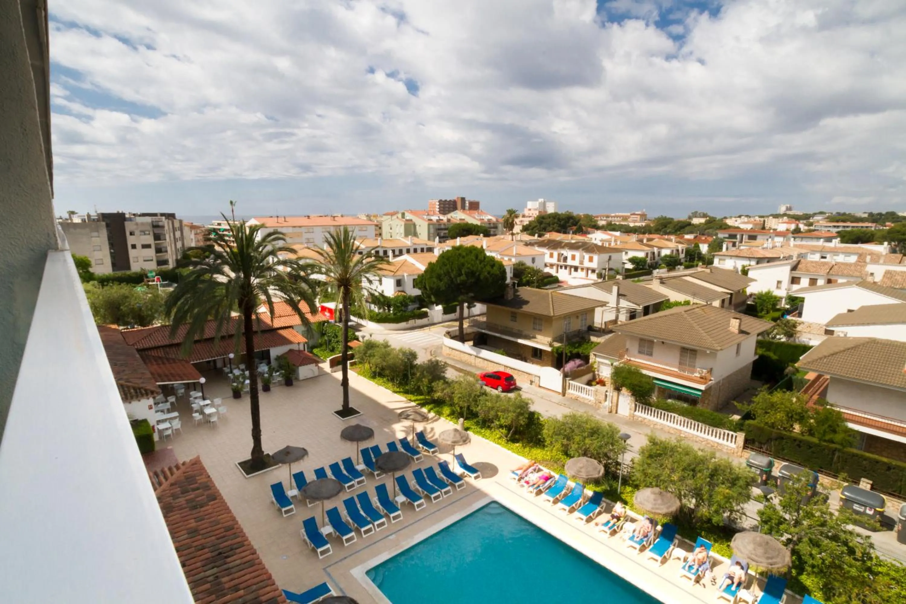 Pool view in Ibersol Playa Dorada