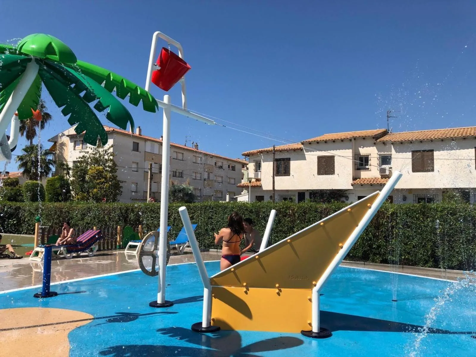 Aqua park in Ibersol Playa Dorada