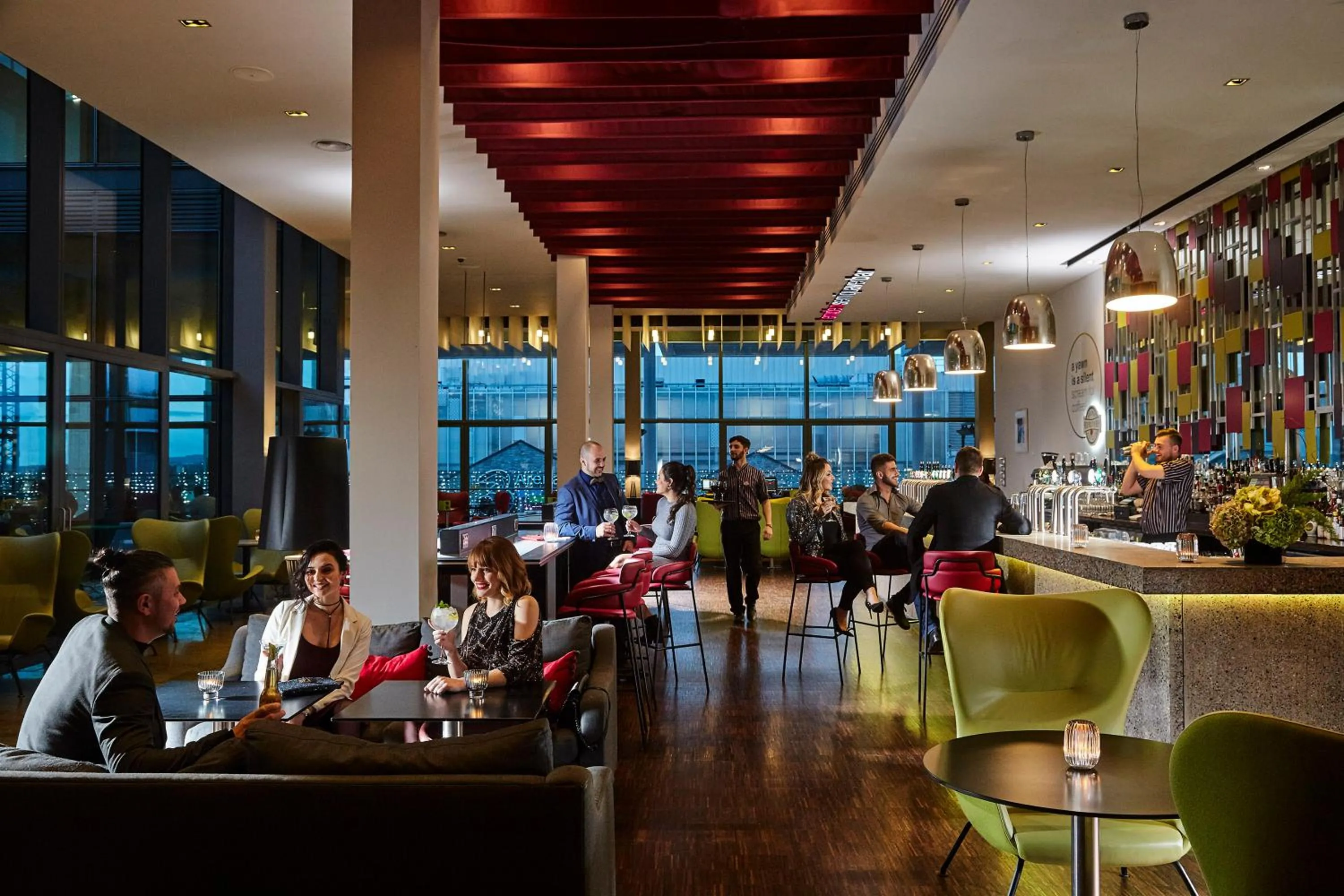 Lounge or bar in The Gibson Hotel