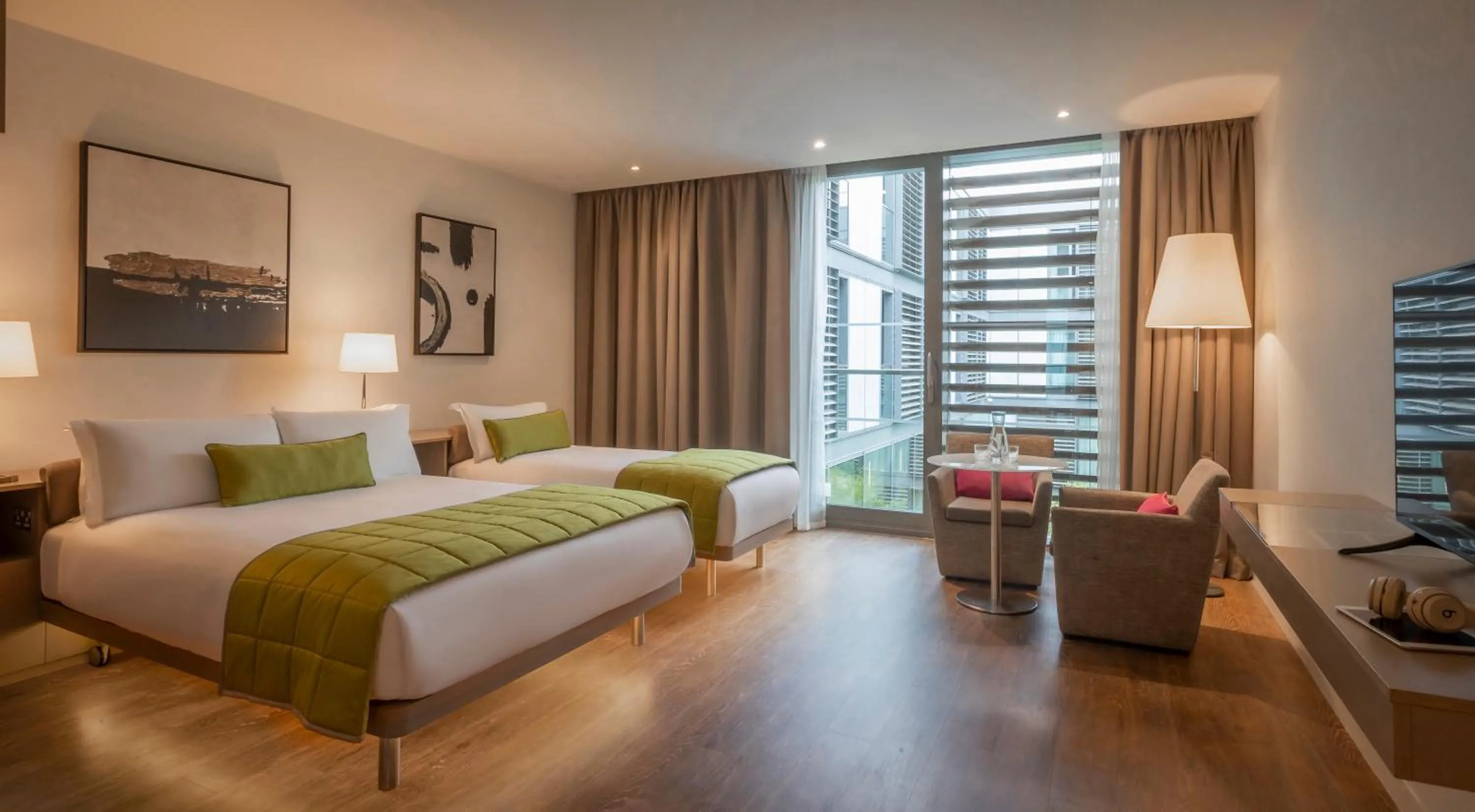 Photo of the whole room, Bed in The Gibson Hotel