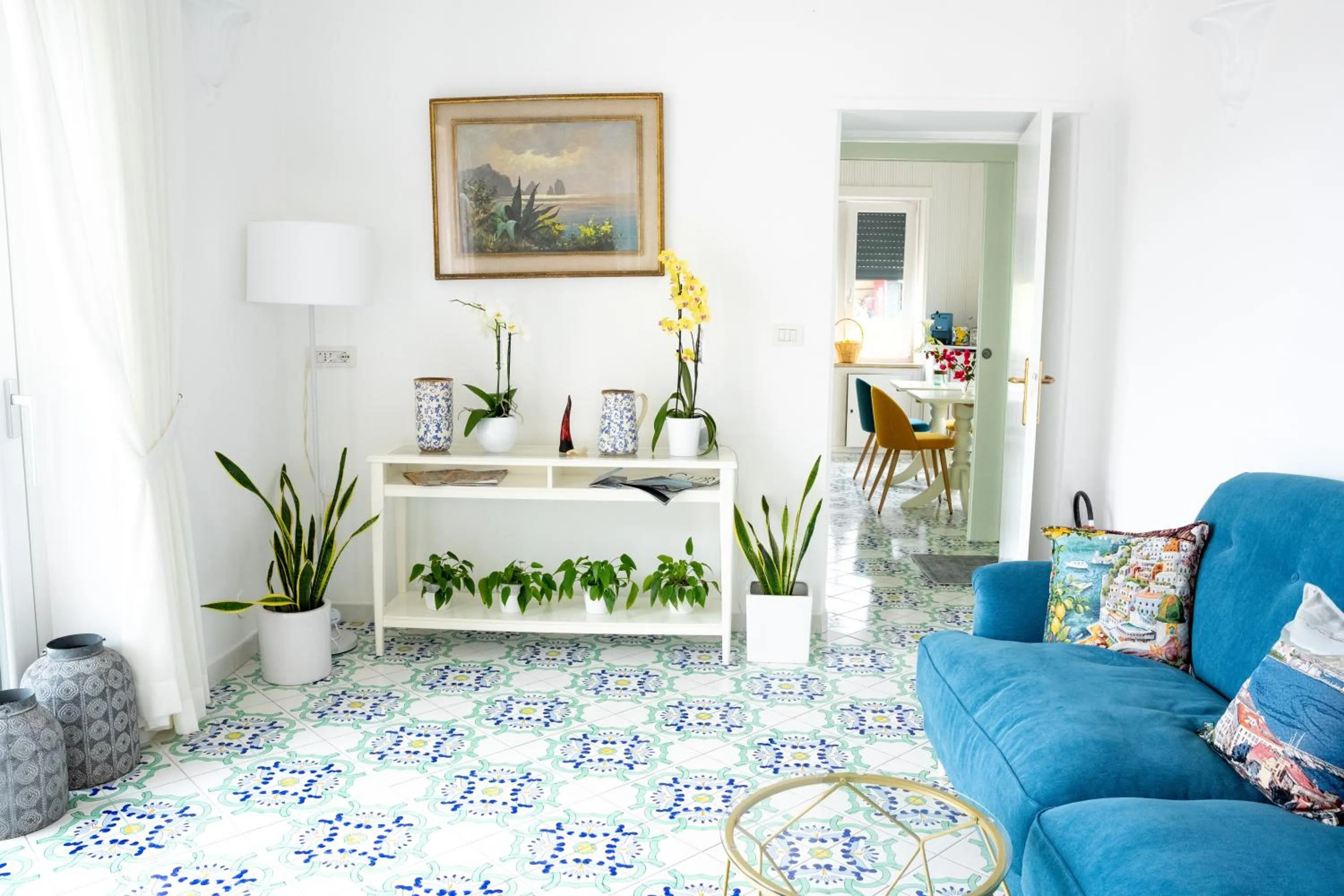 Living room in B&B L'Agapanto