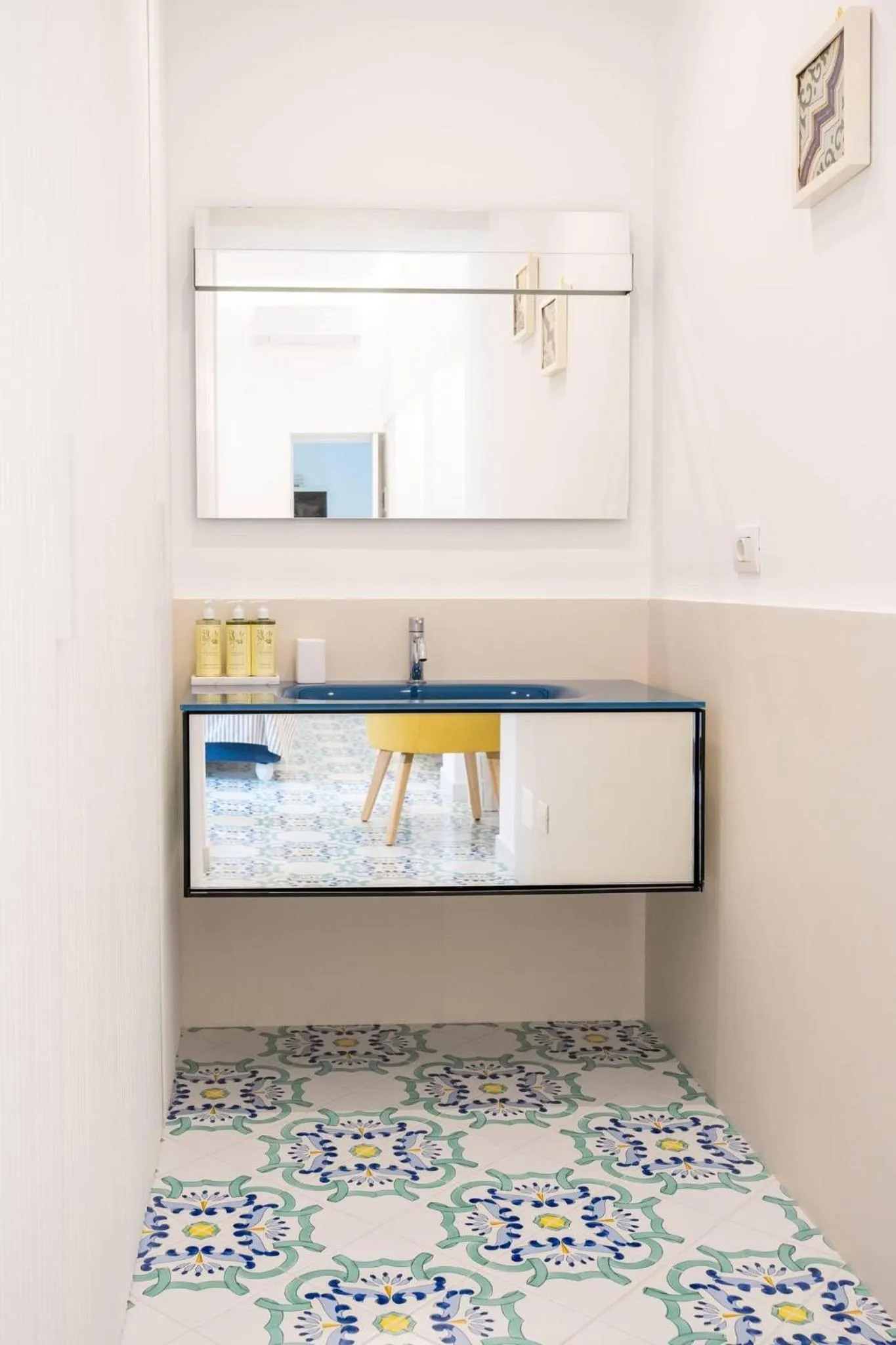 Decorative detail in B&B L'Agapanto