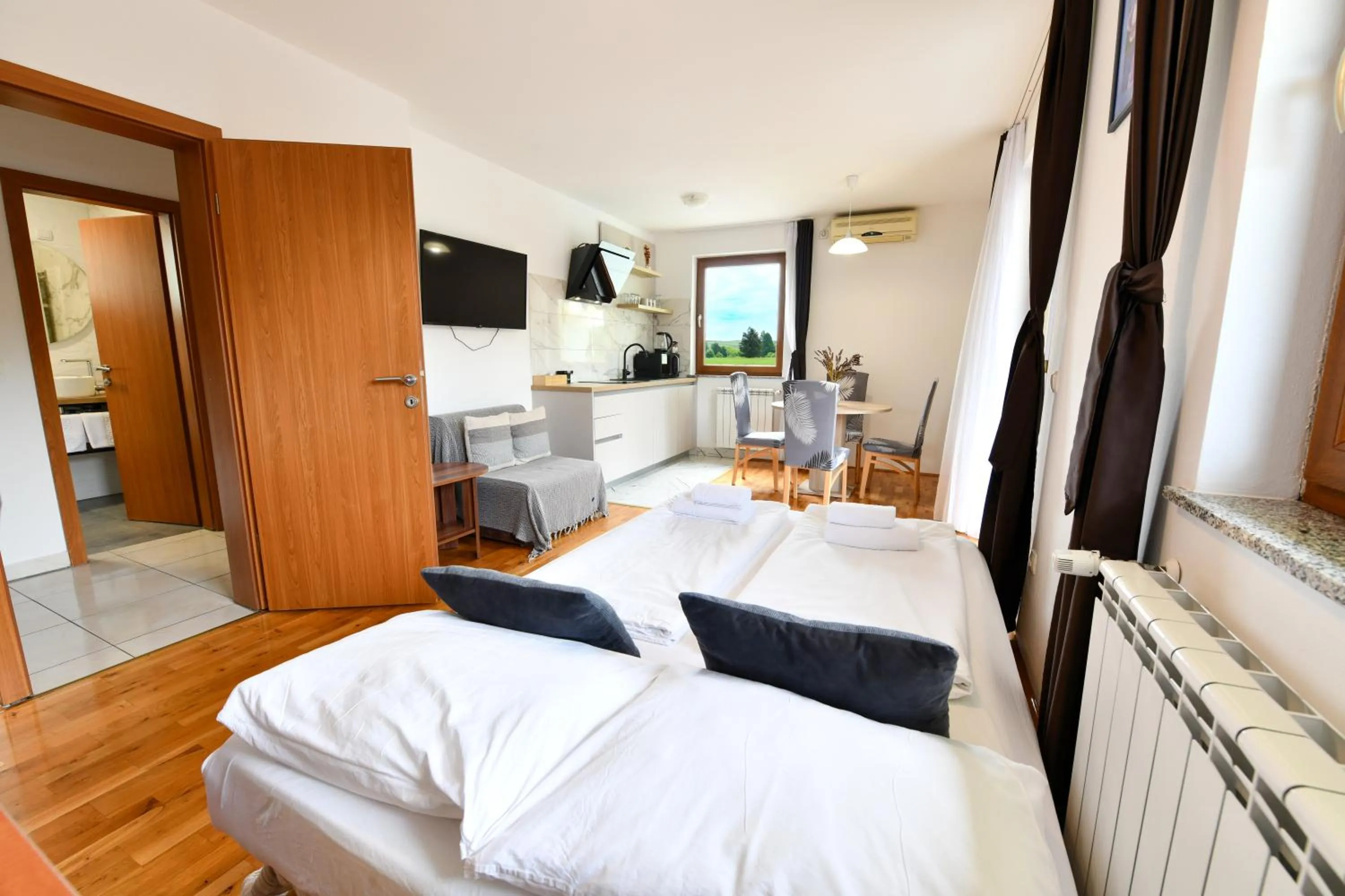 Bed in Pansion Villa Cancar