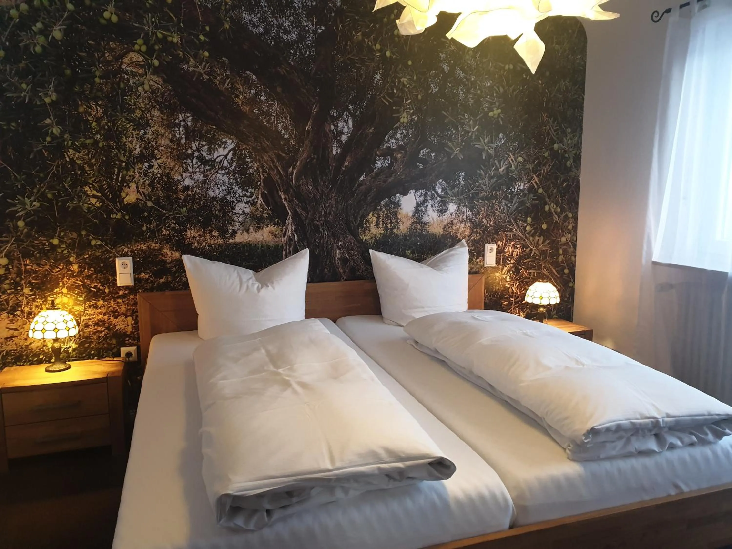 Photo of the whole room, Bed in Landgasthof Grüner Baum