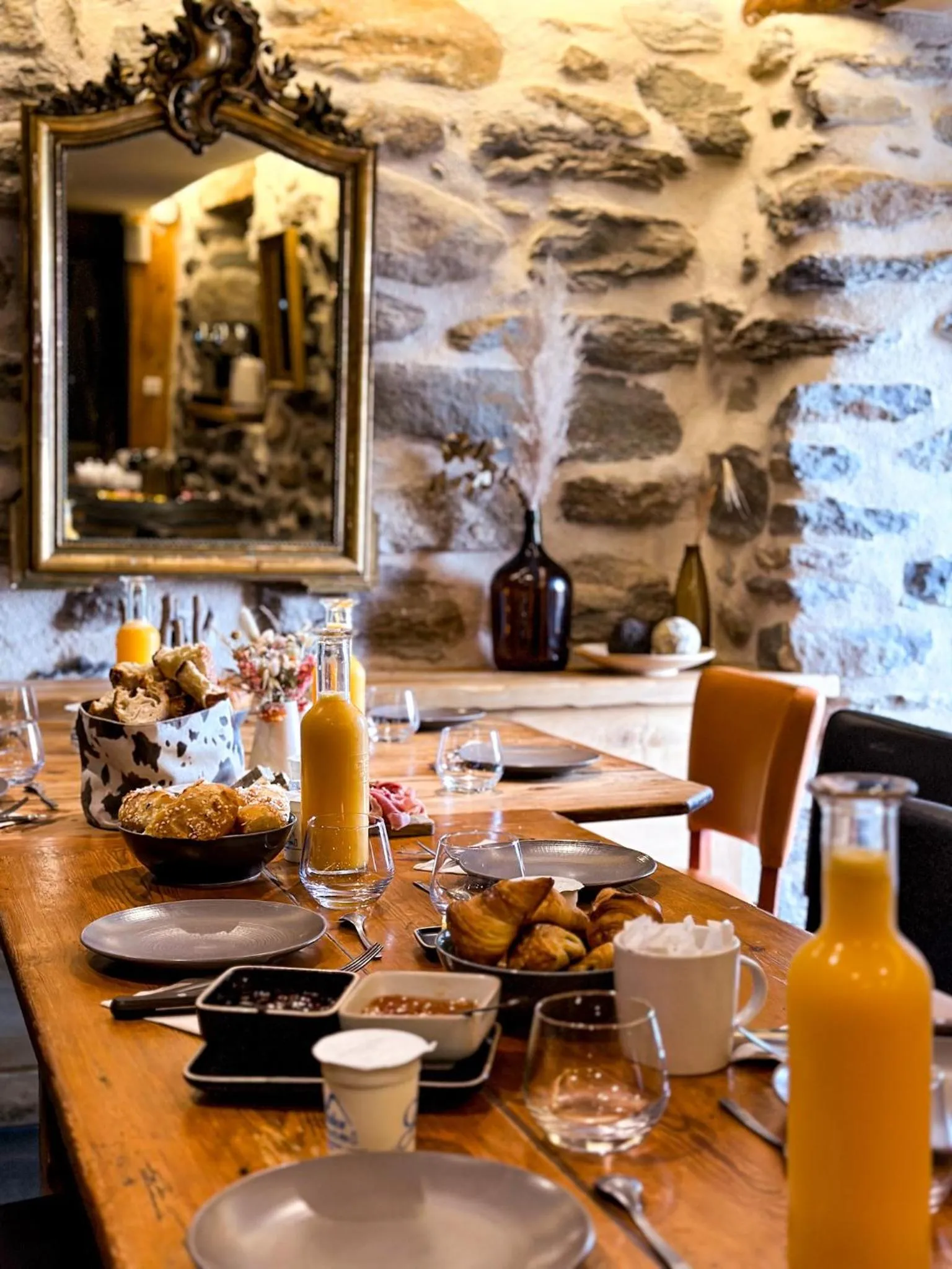 Breakfast in La Ferme du Bien-etre