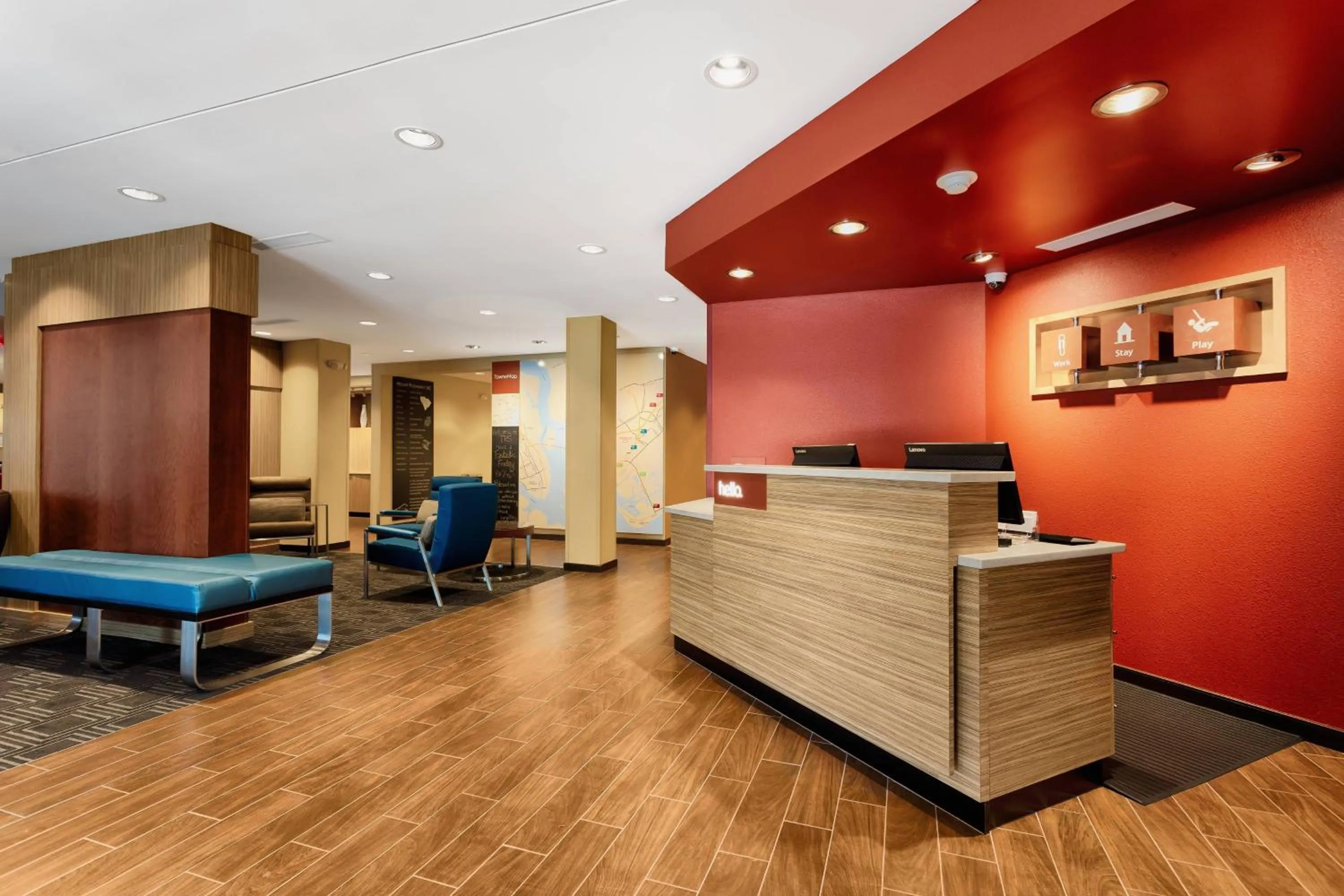 Lobby or reception in TownePlace Suites by Marriott Charleston Mt. Pleasant