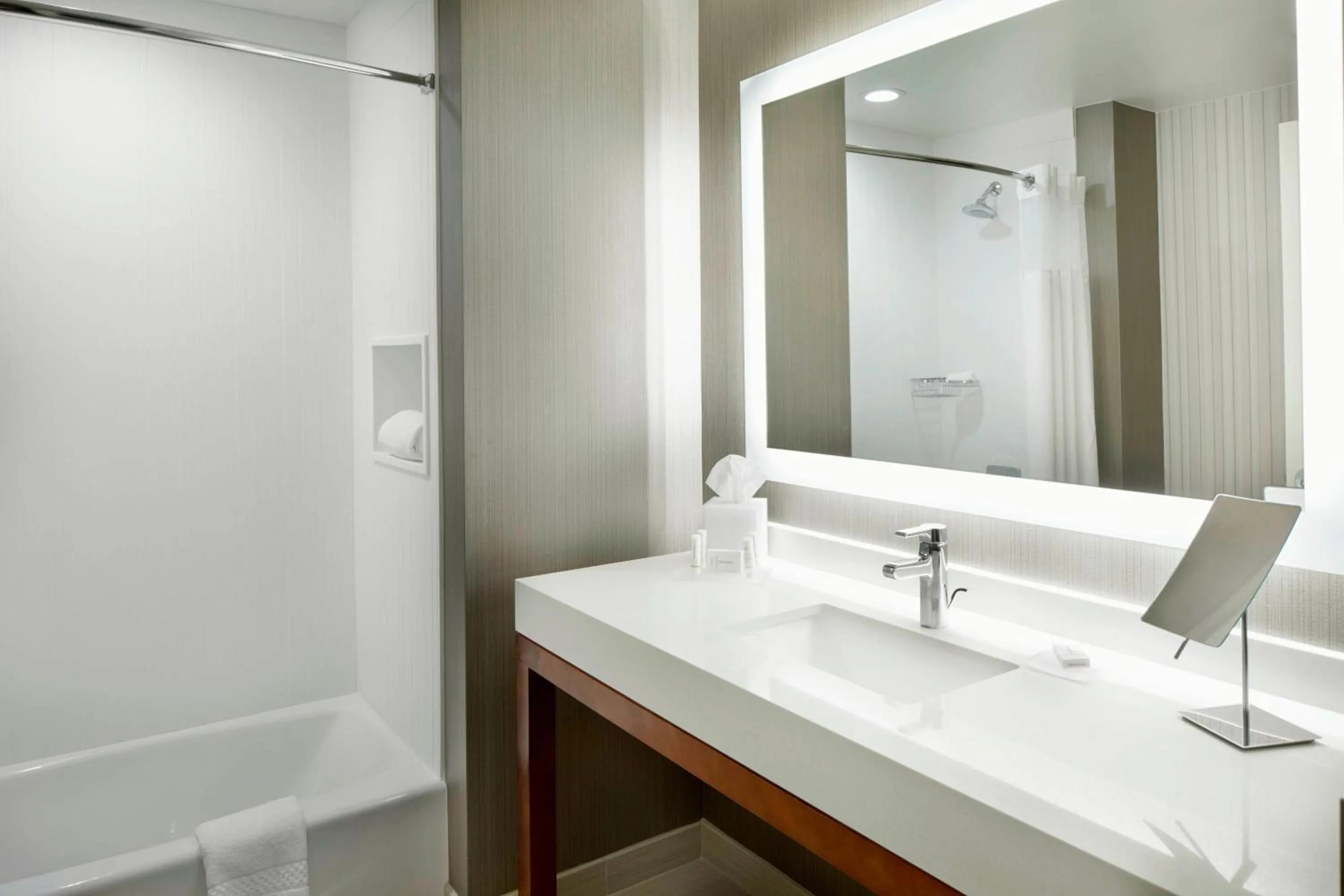 Bathroom in Courtyard by Marriott Houston Intercontinental Airport