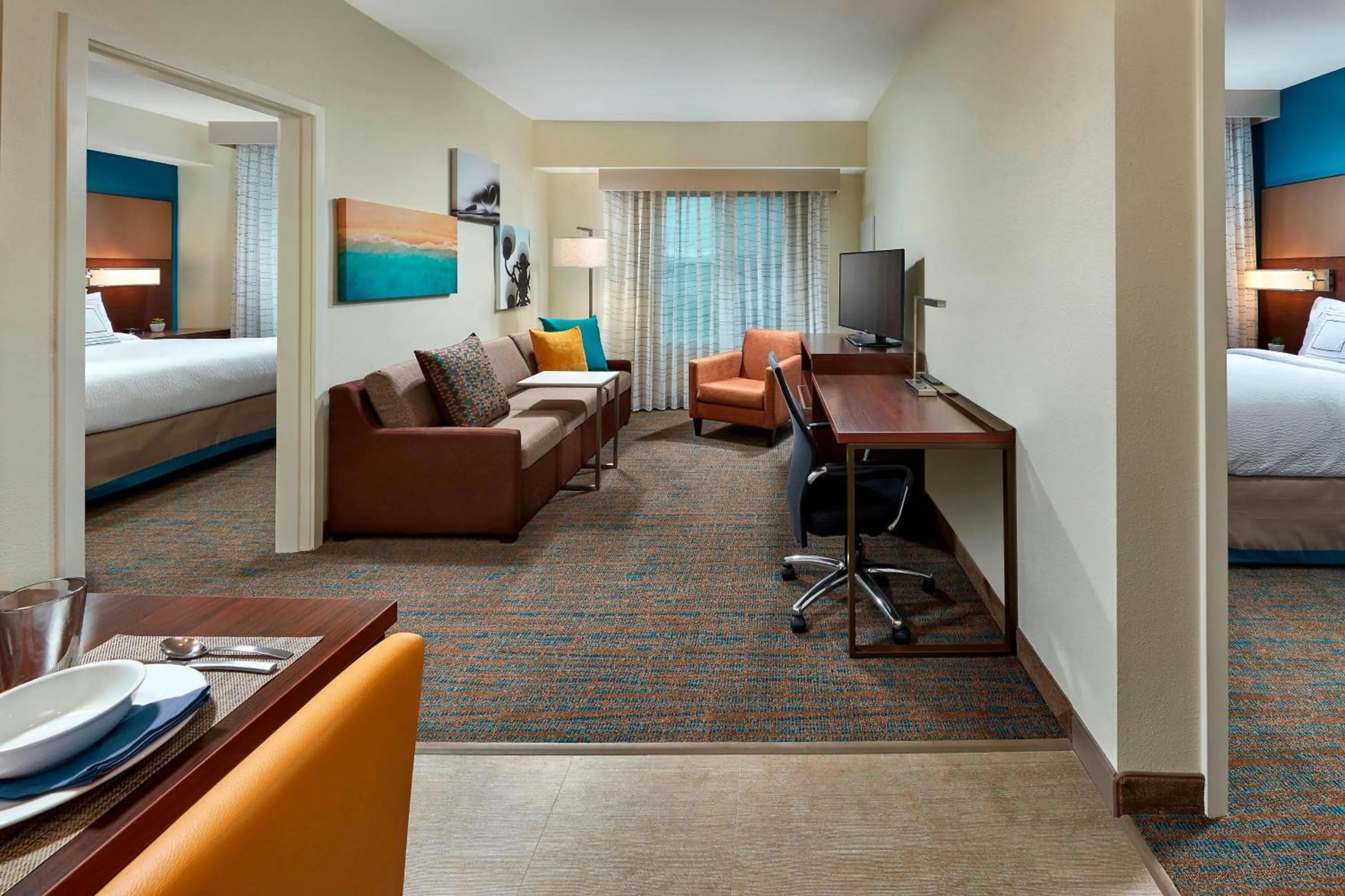 Bedroom, Bed in Residence Inn by Marriott San Diego Chula Vista