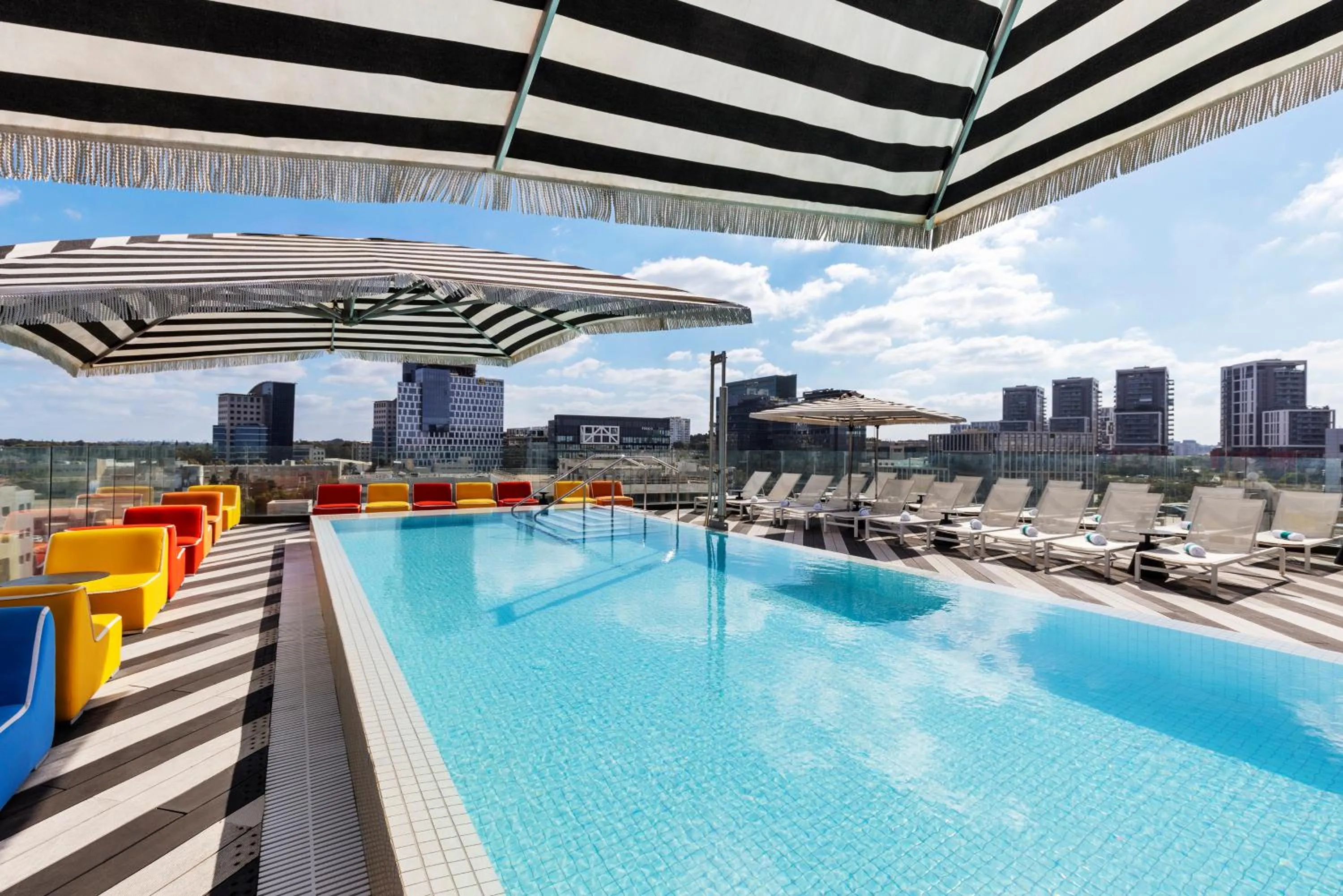 Swimming pool in Publica Isrotel, Autograph Collection