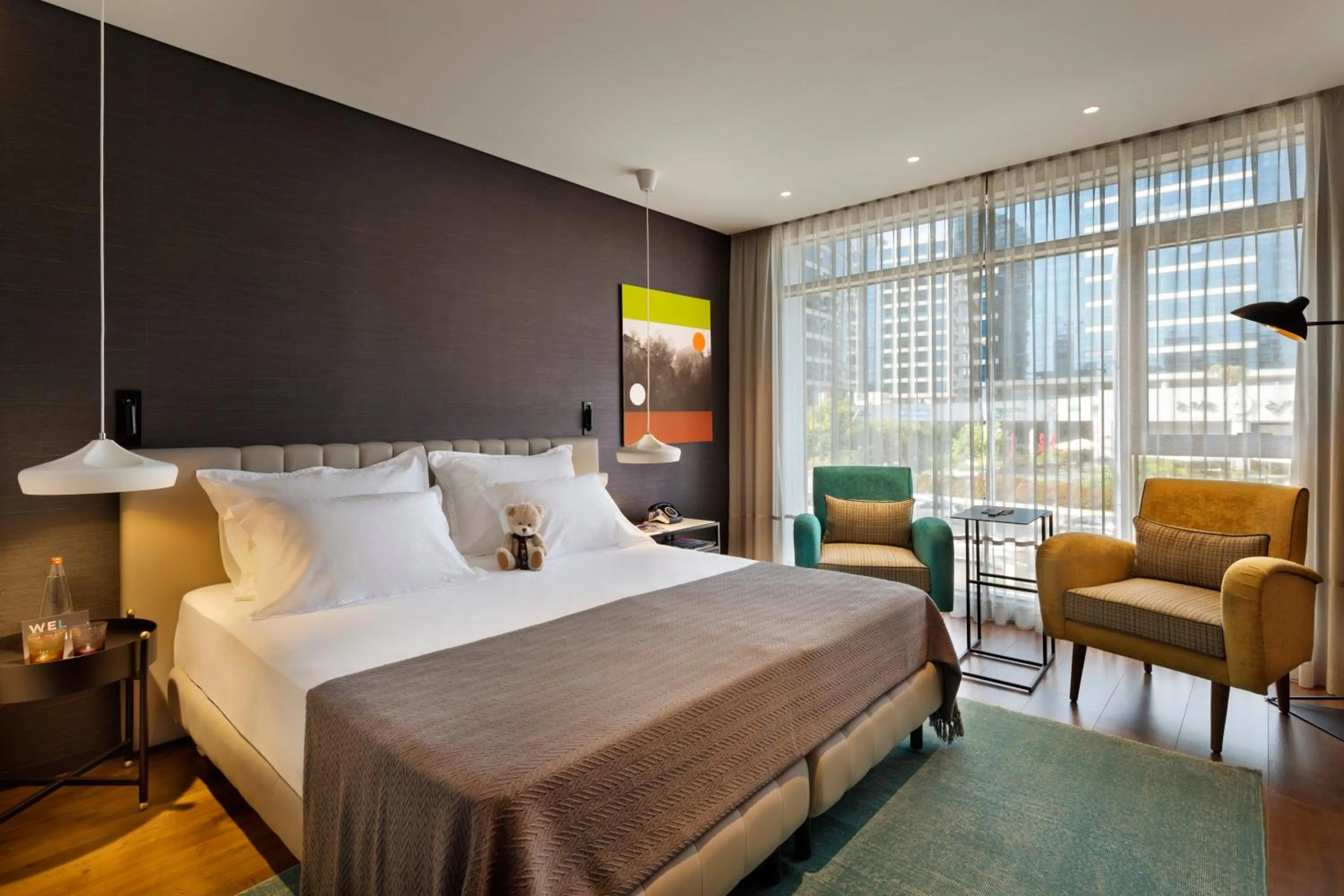 Bed in Publica Isrotel, Autograph Collection