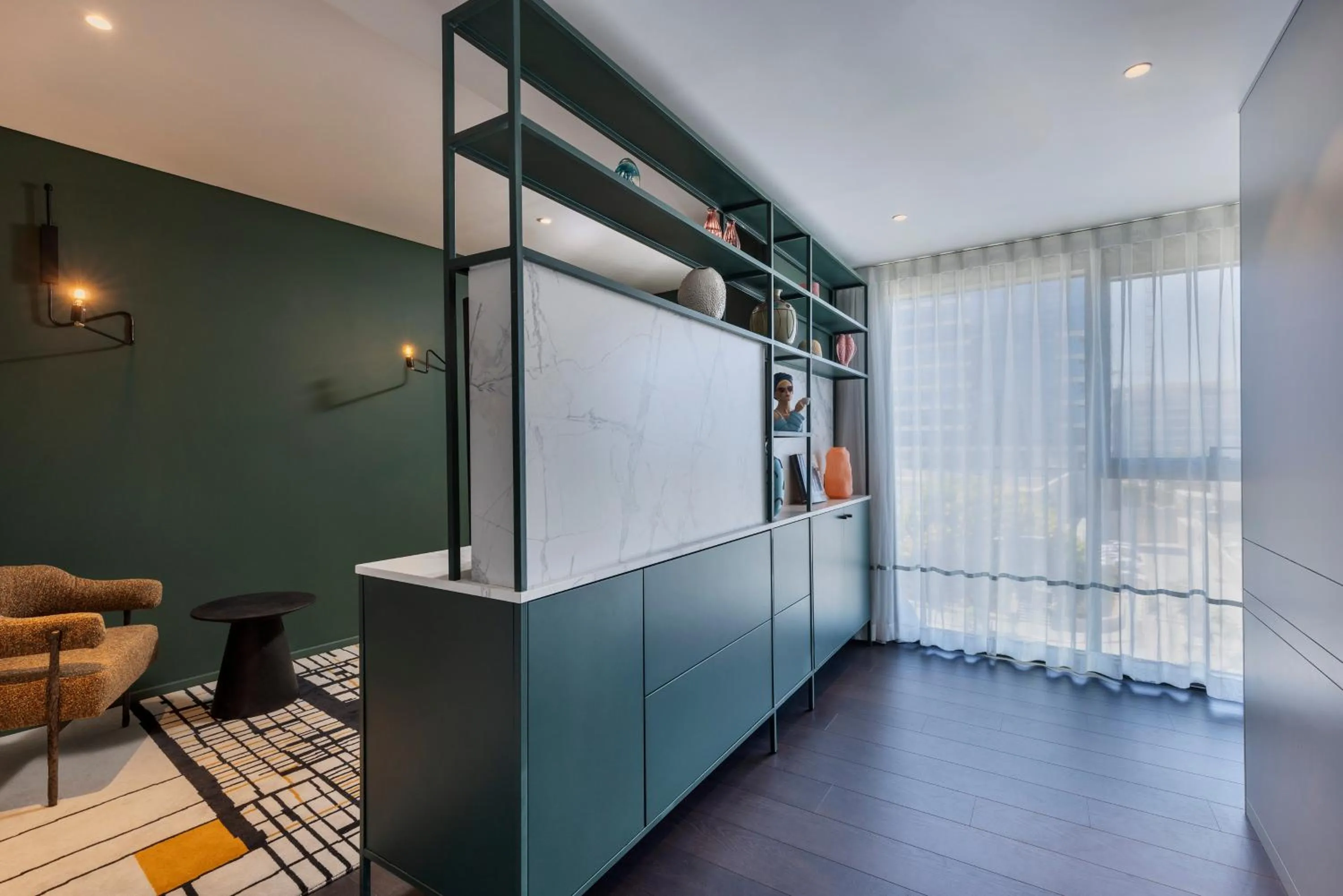 Seating area in Publica Isrotel, Autograph Collection