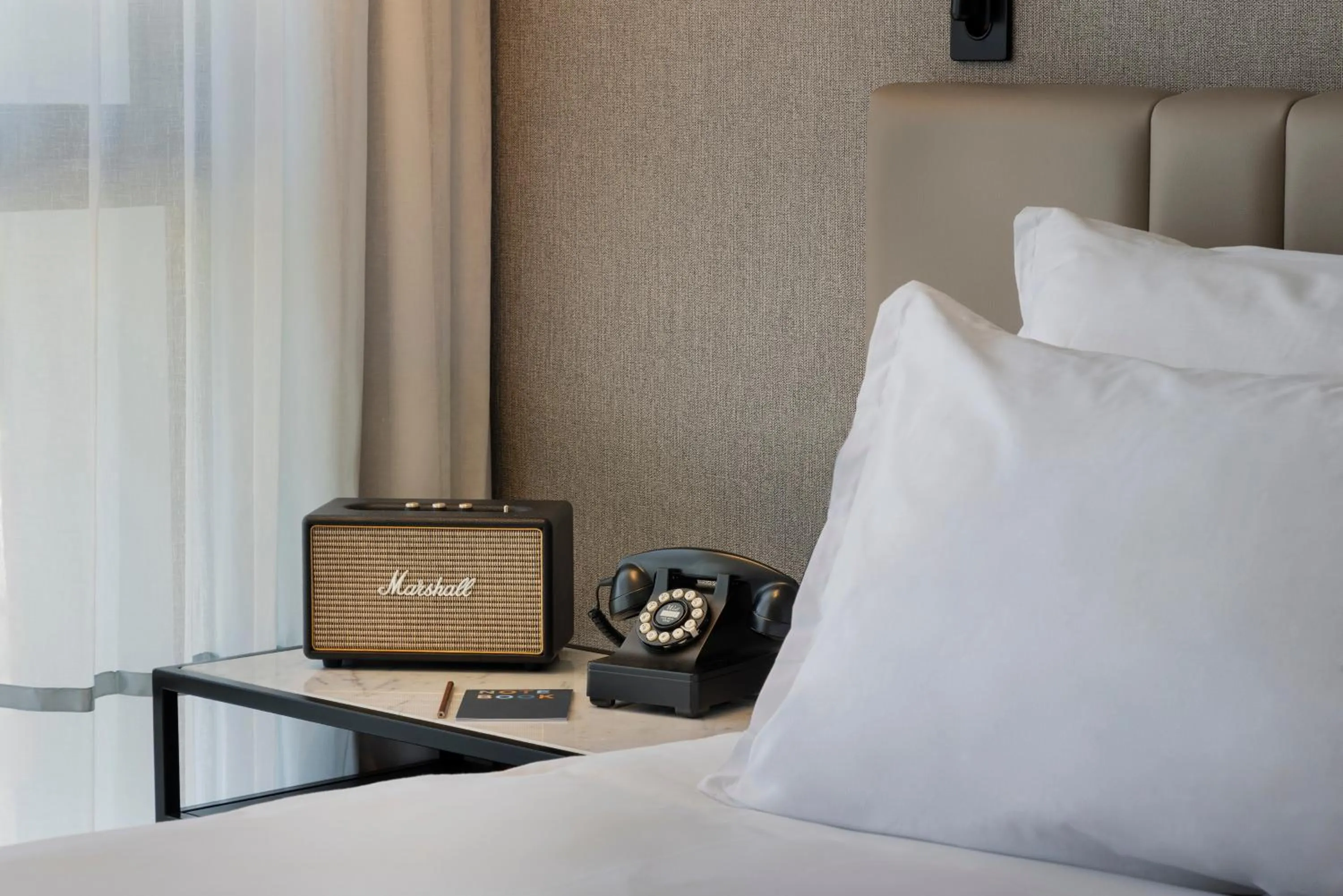 Bed in Publica Isrotel, Autograph Collection