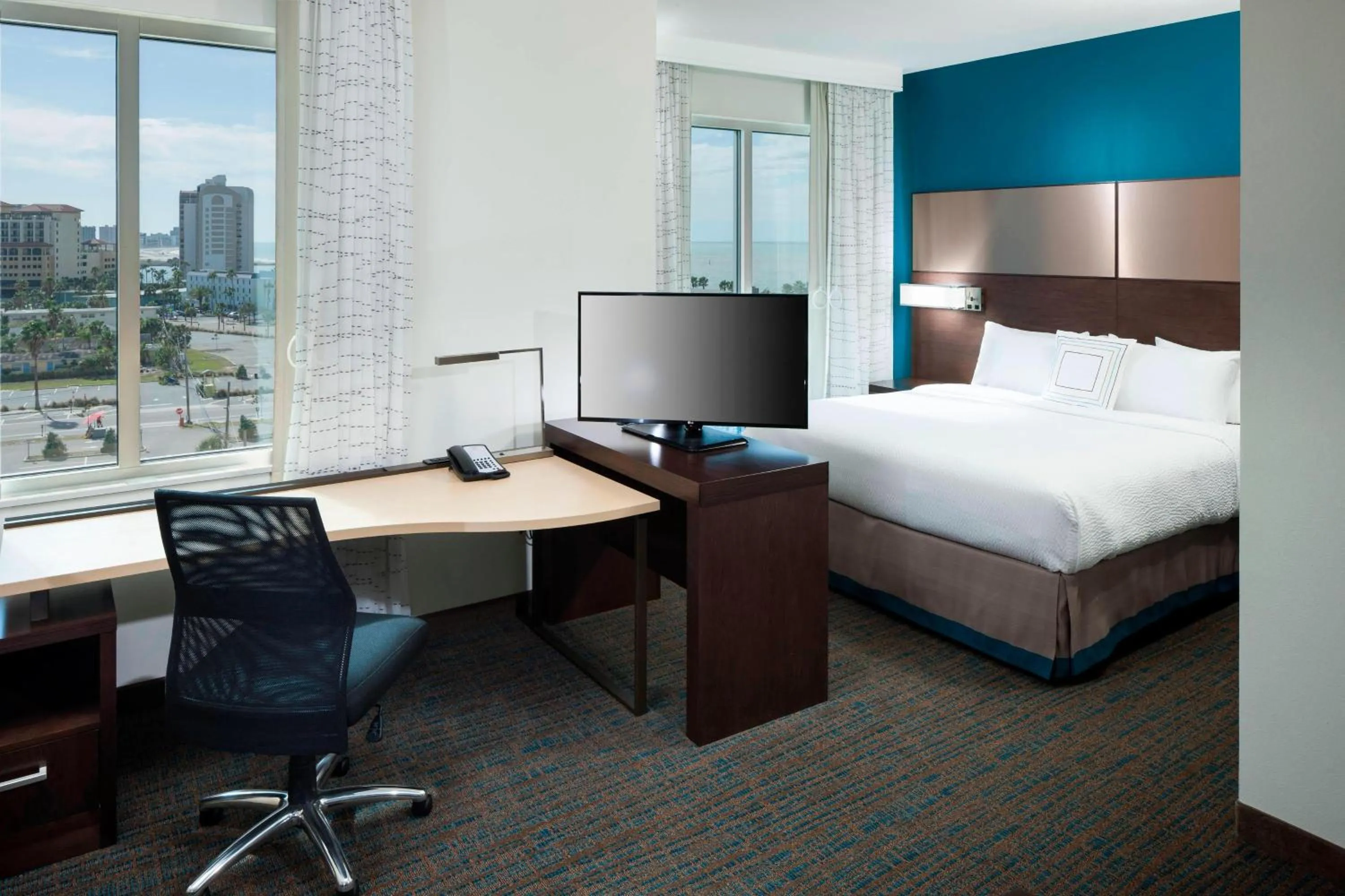 Photo of the whole room, Bed in Residence Inn by Marriott Clearwater Beach