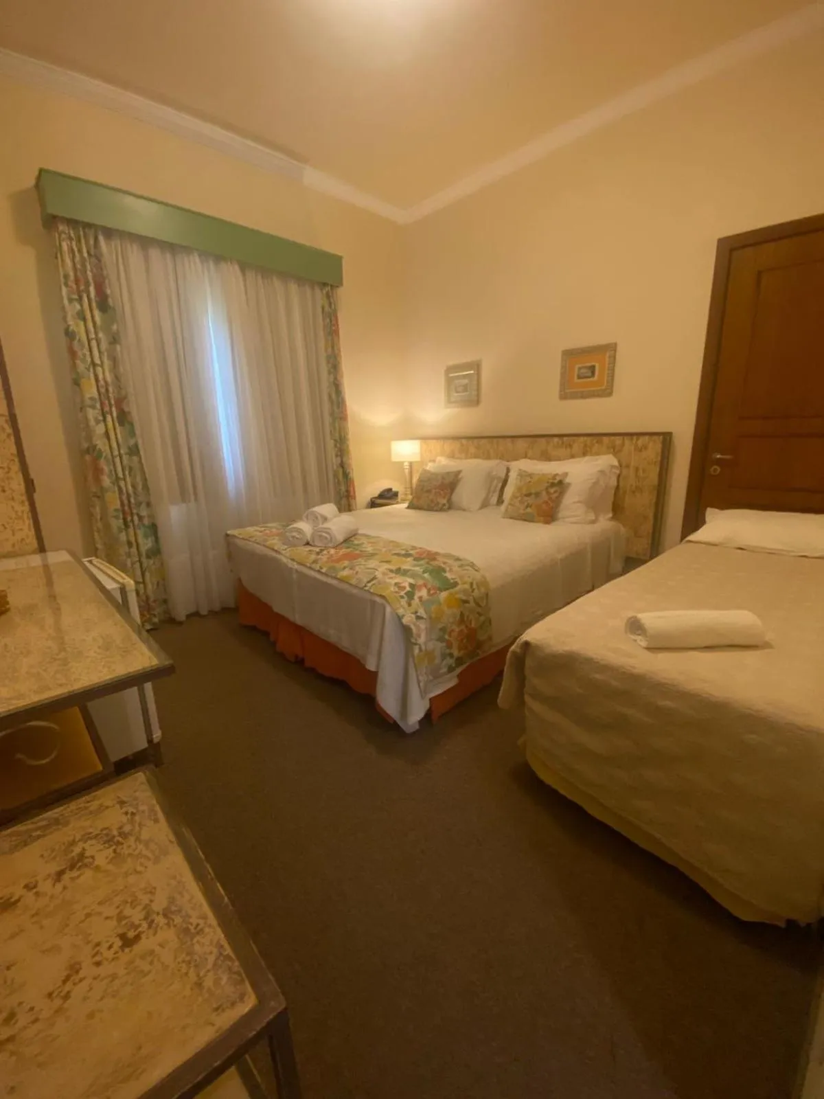 Bed in Hotel Pousada Le Chateau