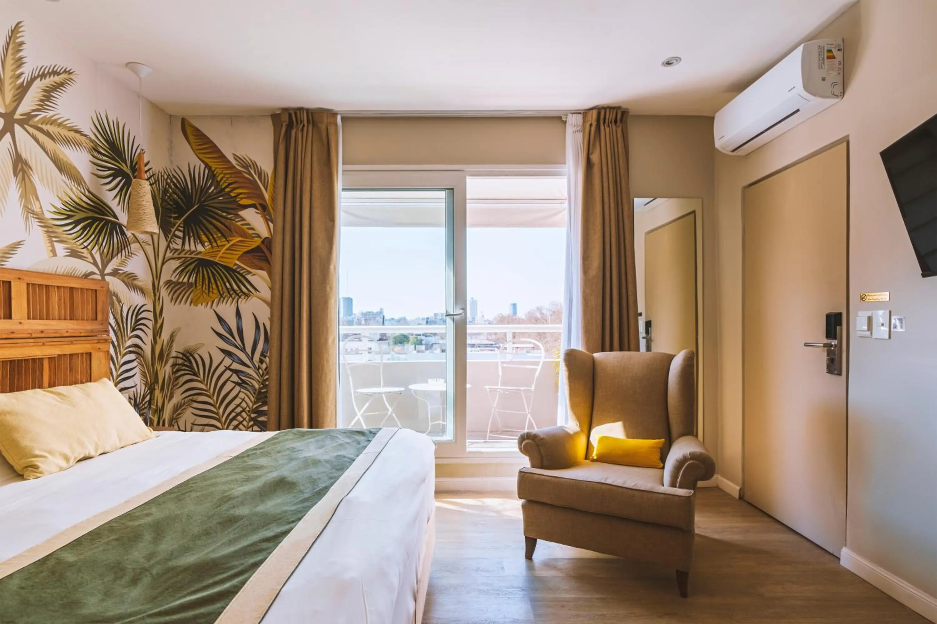 Bed in Rendez Vous Hotel Buenos Aires