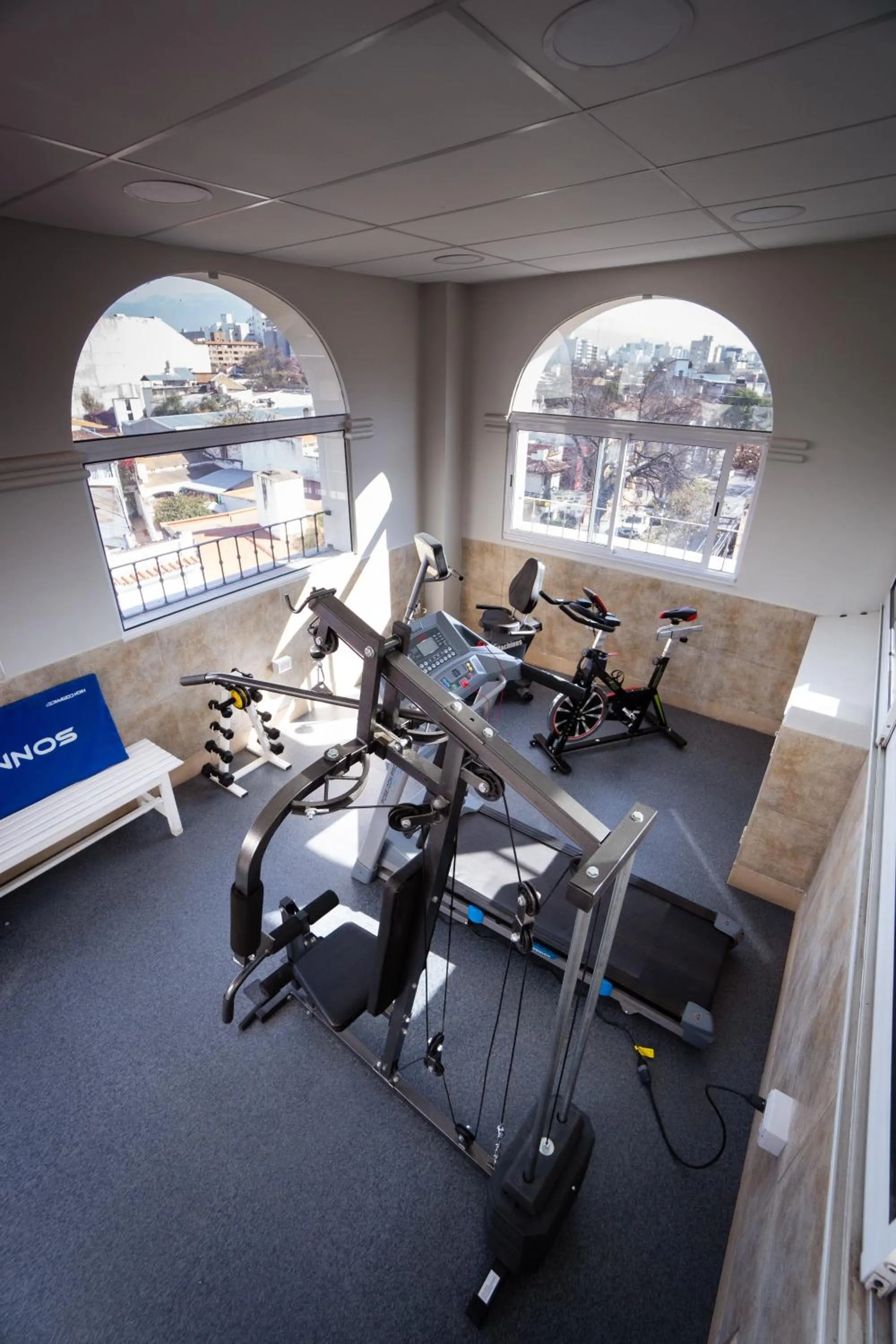 Fitness centre/facilities in Hotel Almería