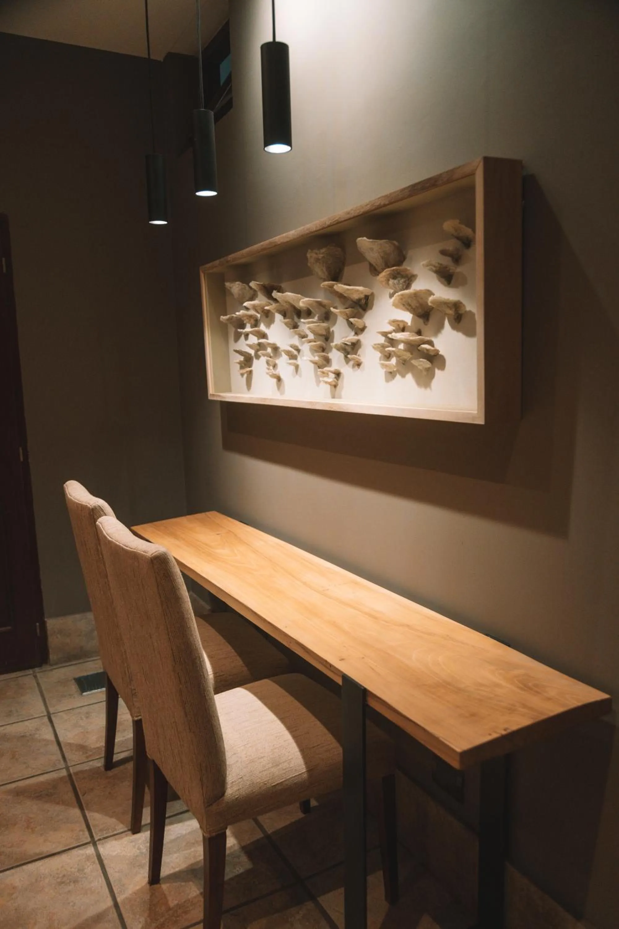 Seating area in Hotel Almería