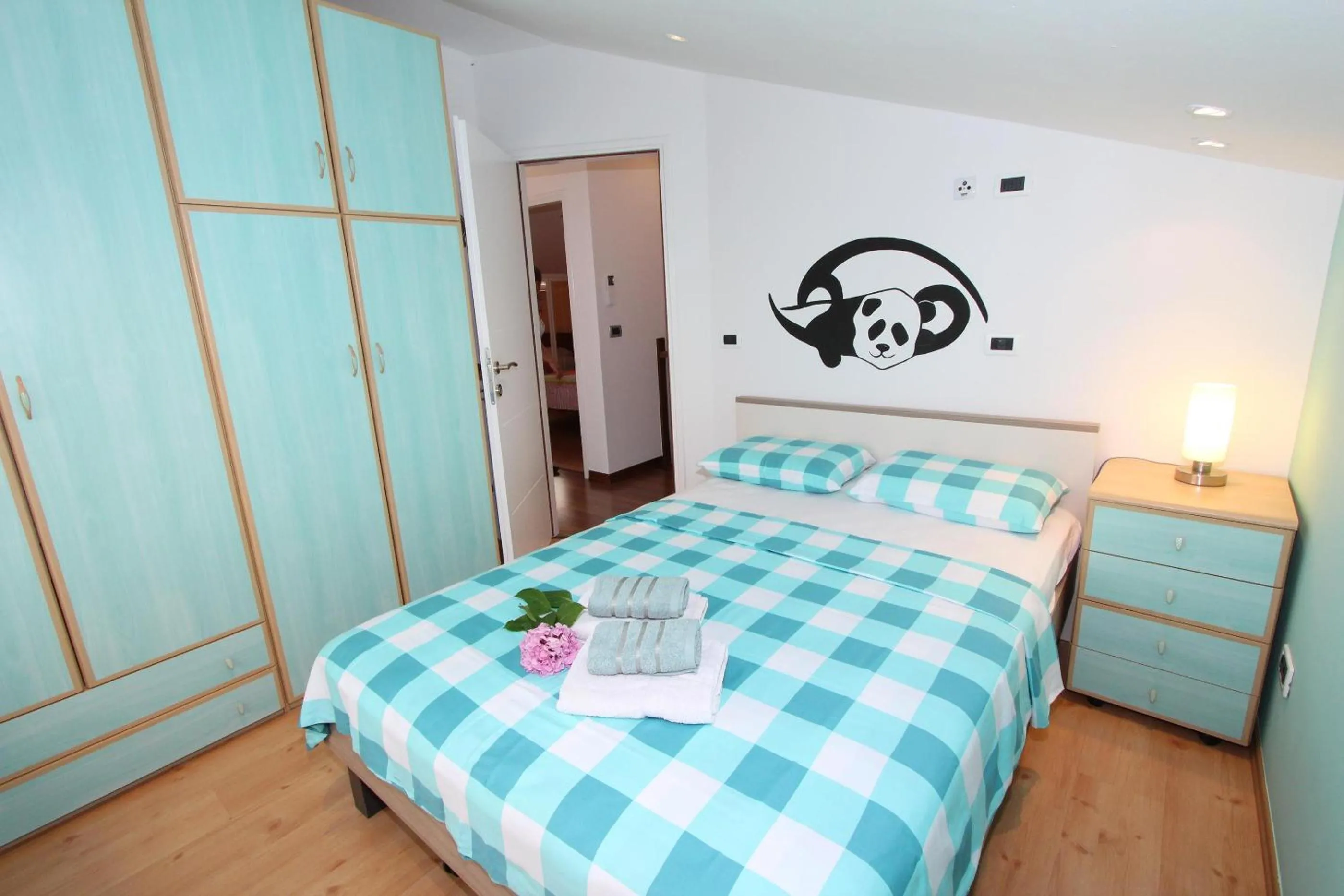 Bedroom, Bed in Apartments Tanja