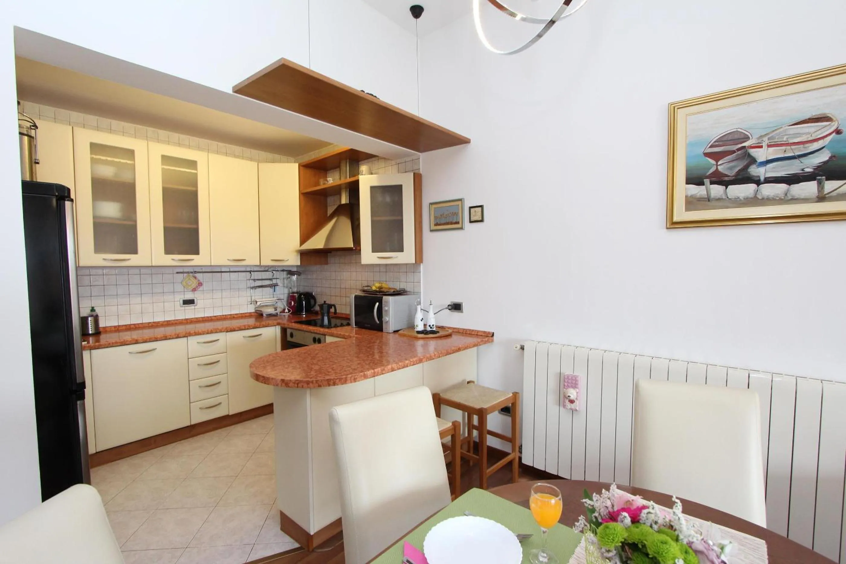 Kitchen or kitchenette in Apartments Tanja
