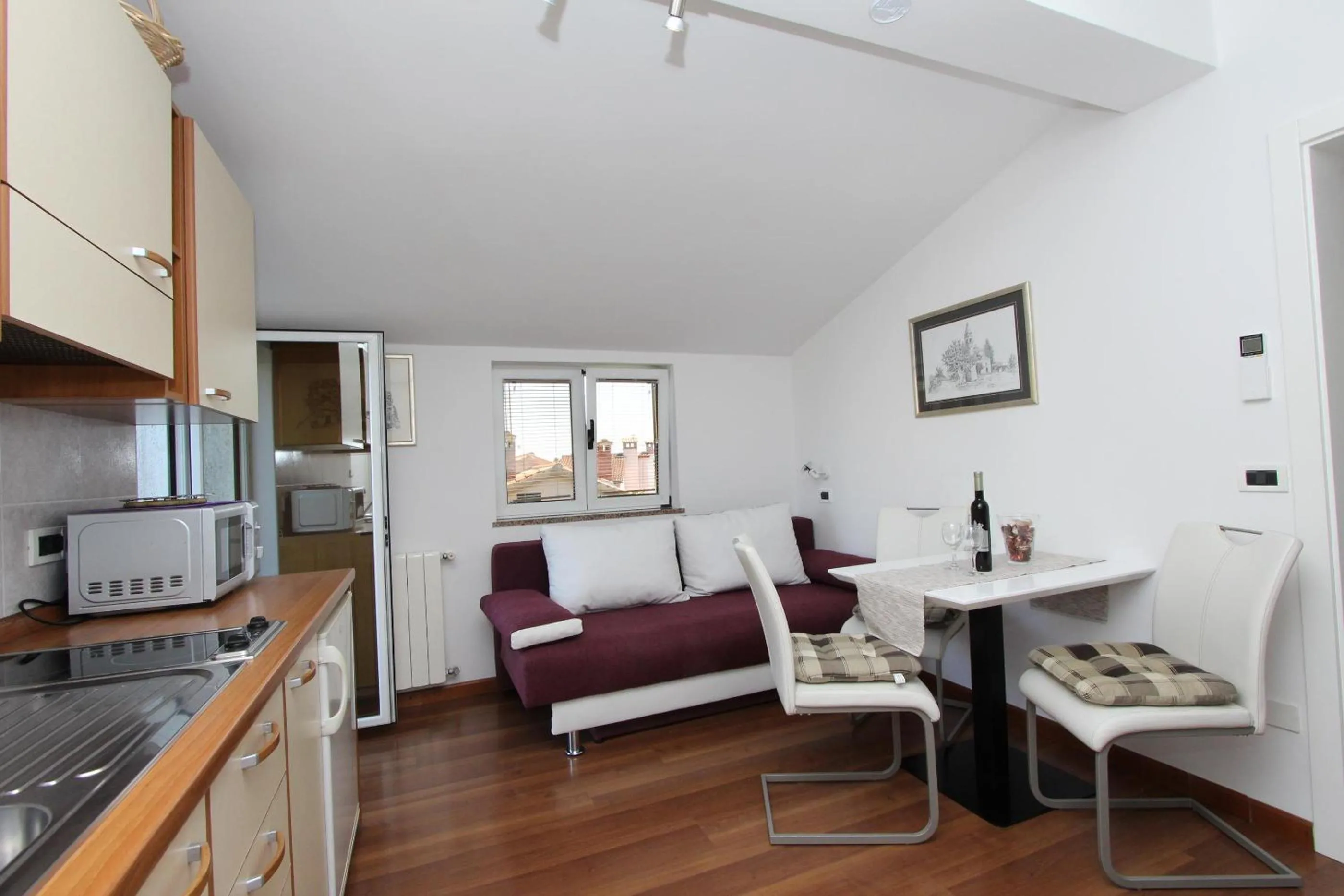 Living room in Apartments Tanja