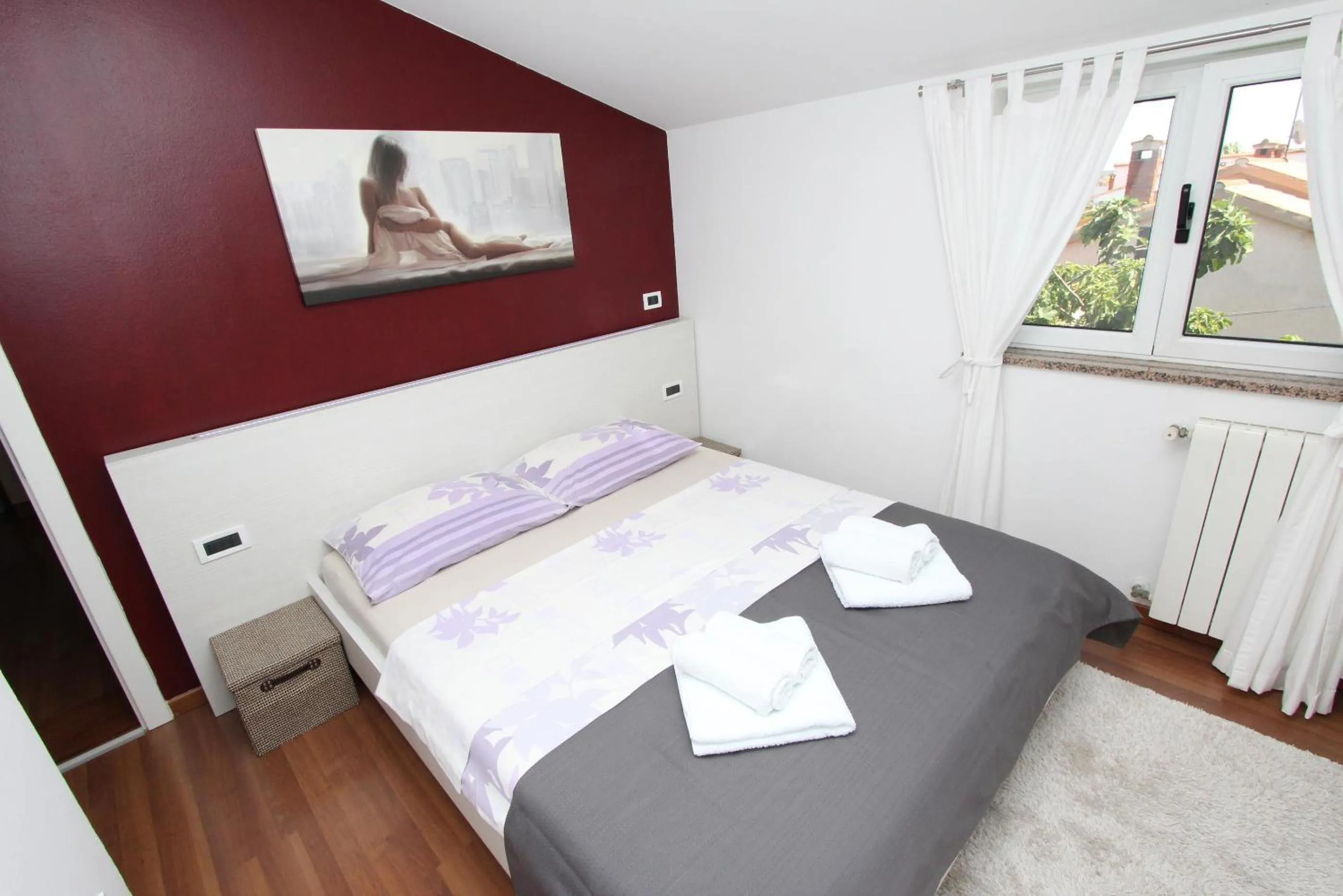 Bedroom, Bed in Apartments Tanja